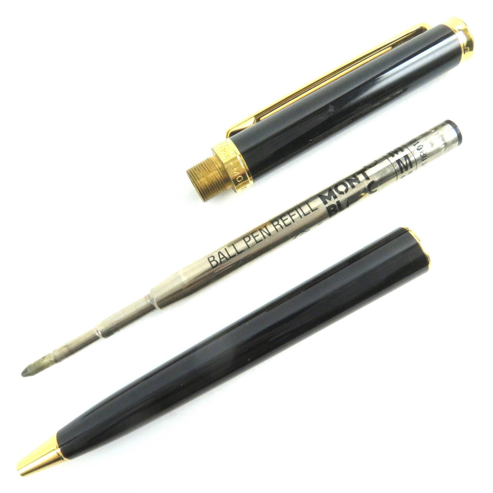 Montblanc Black Gold White Star Twist Ballpoint Pen