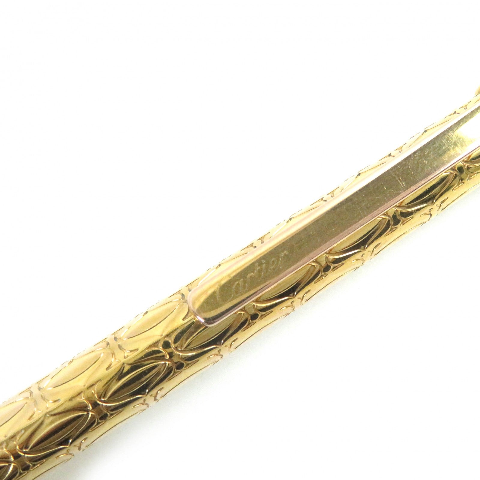 Cartier C de Cartier 2C Decor Ballpoint Pen Gold