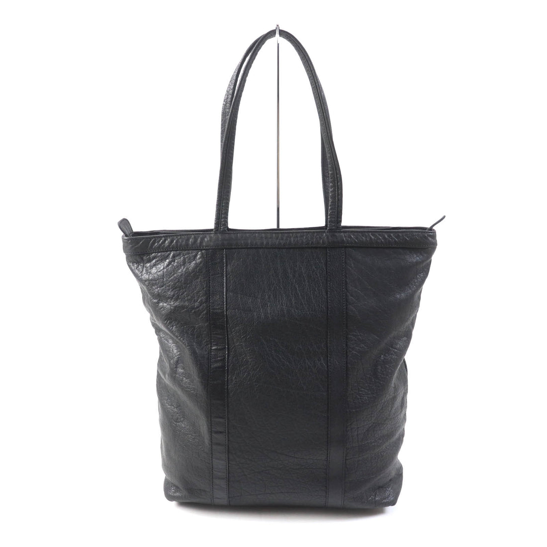 IBIZA Logo Engraved Leather Tote/Shoulder Bag