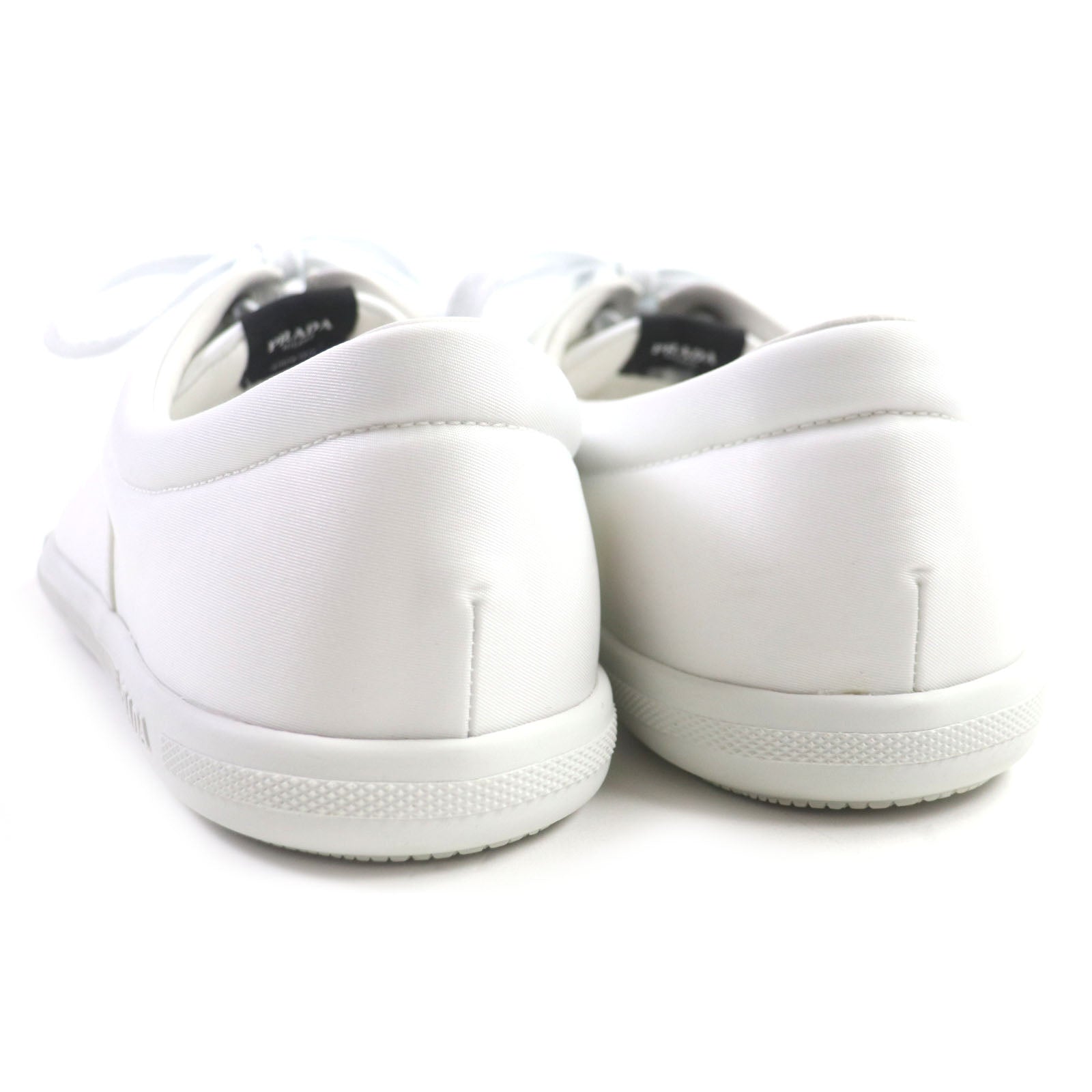 Prada Nylon Leather Low Cut Sneakers 2EG326