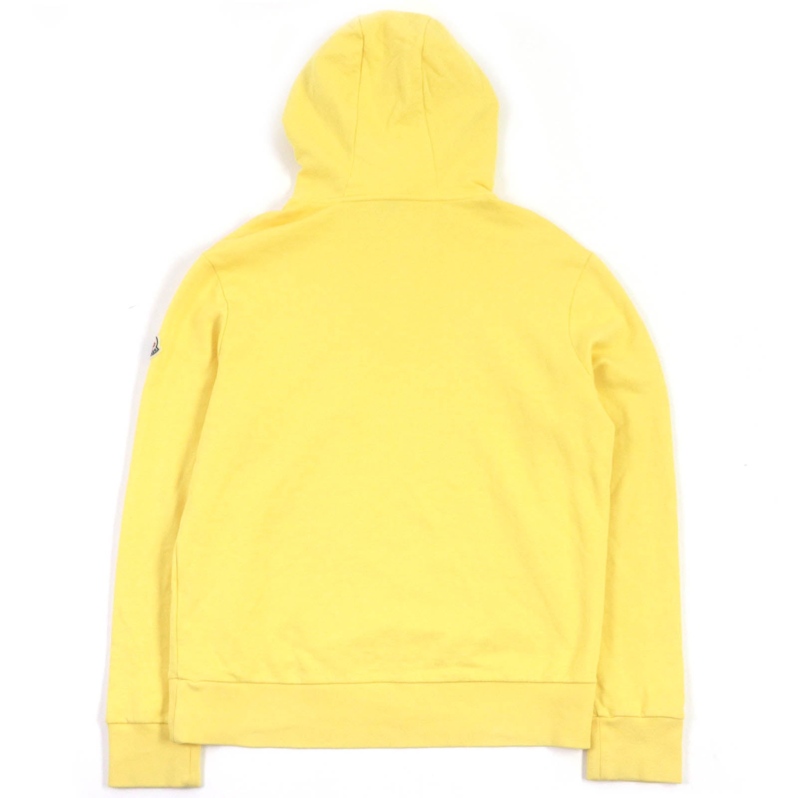 Moncler Cotton Hoodie Yellow M