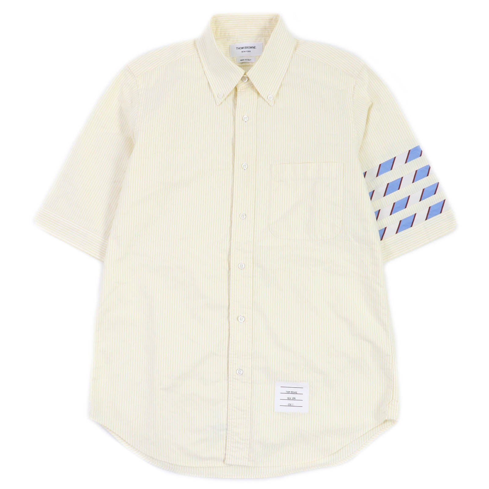 Thom Browne MWS256A Short Sleeve Shirt