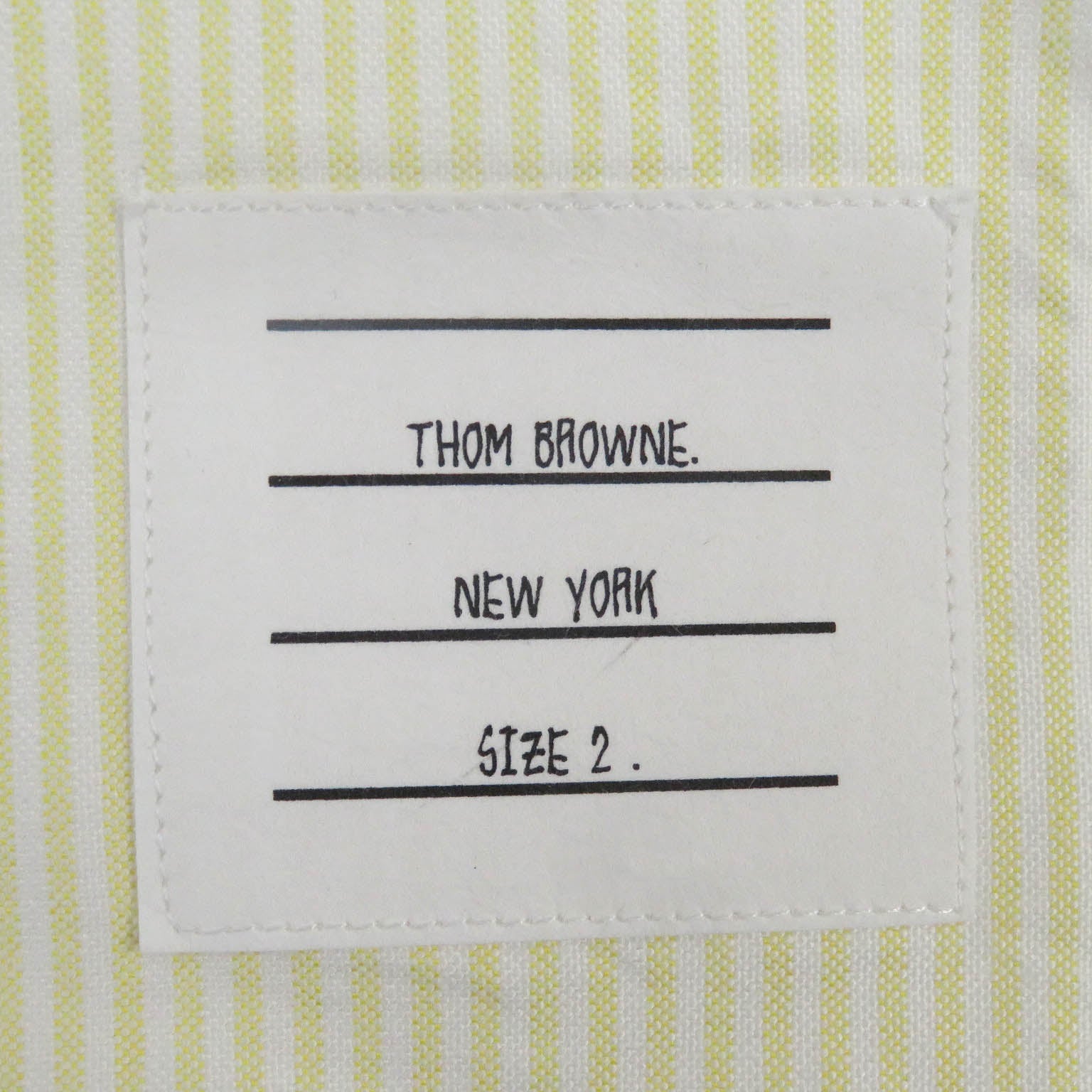 Thom Browne MWS256A Short Sleeve Shirt