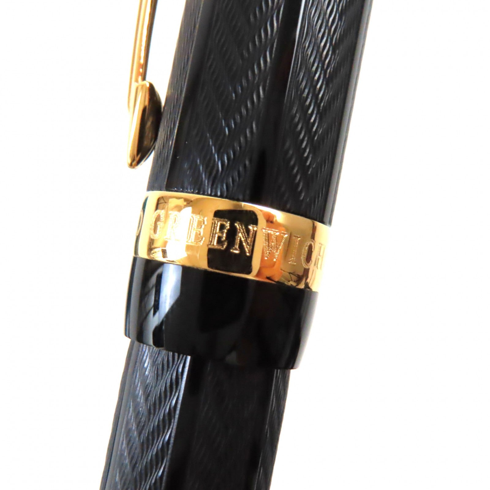 PARKER Duofold Greenwich 18K Fountain Pen Black Gold