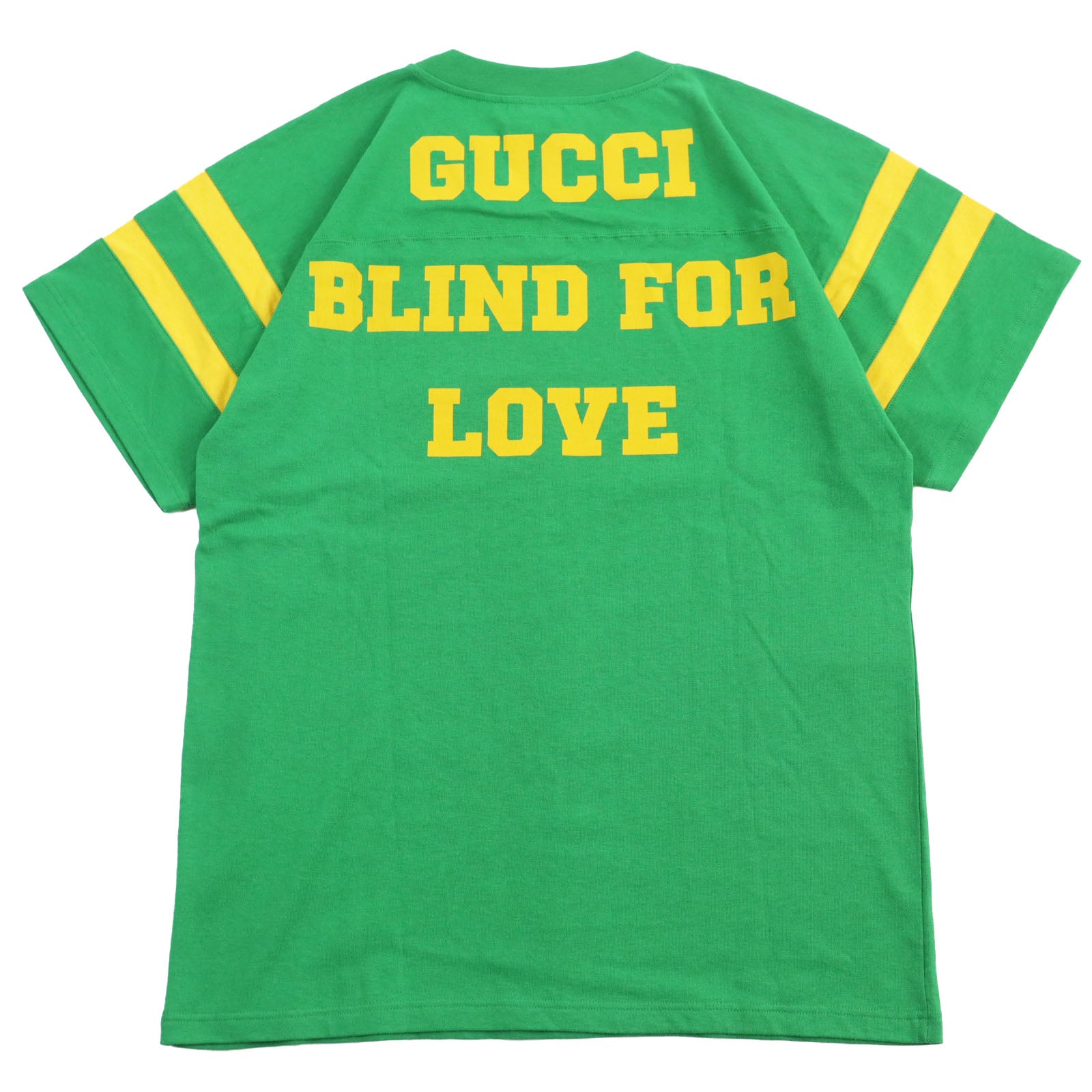 Gucci Cotton Print T-Shirt Green XXS