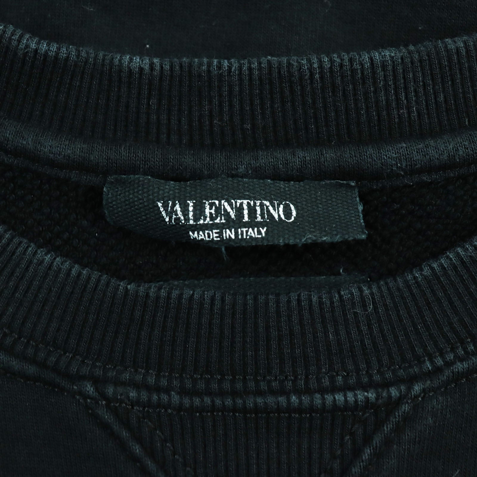 Valentino Rockstud V-front Sweatshirt Black M