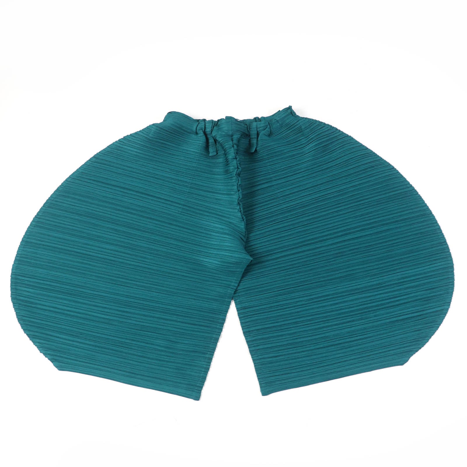 PLEATS PLEASE PP91-JF432 Green Saruel Pants