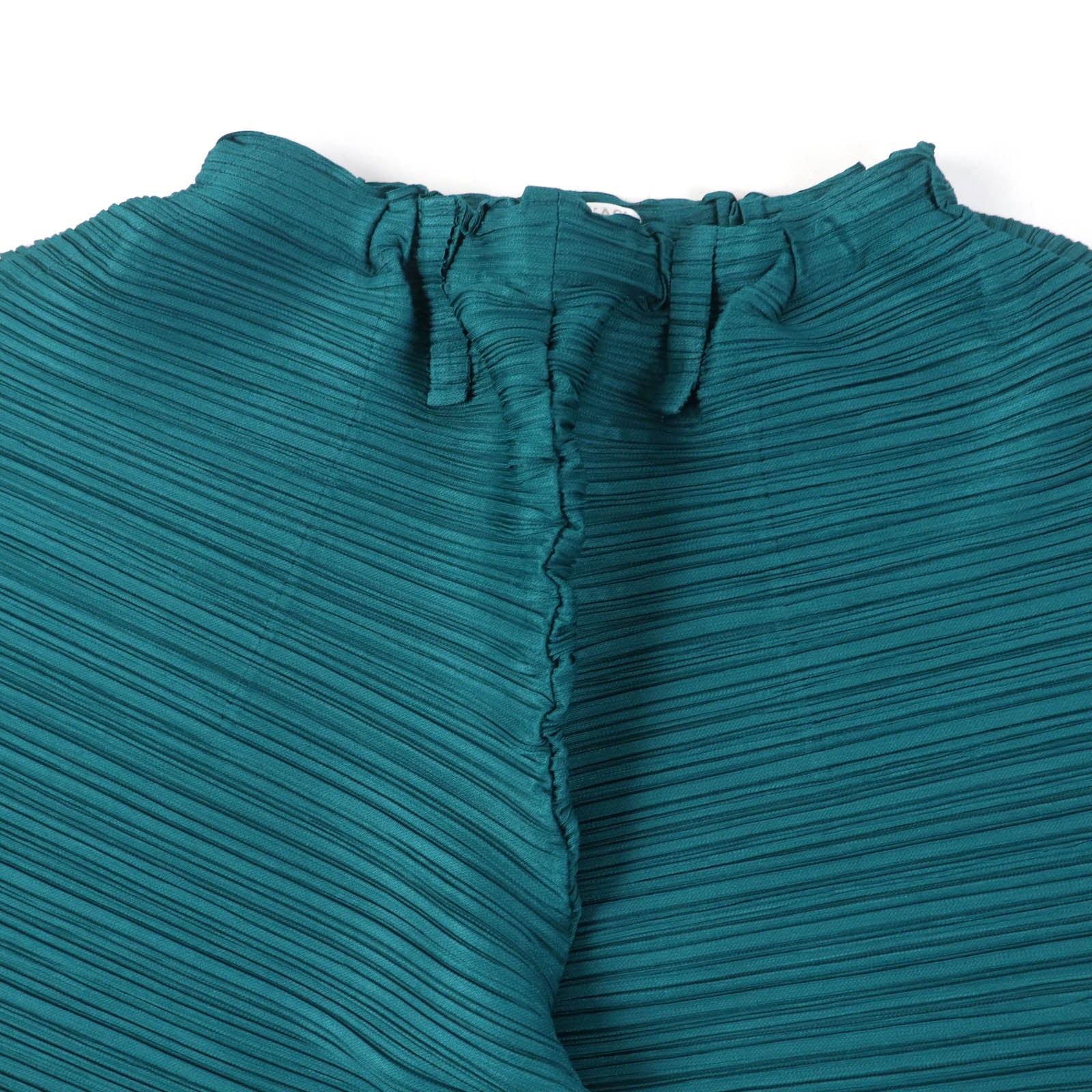 PLEATS PLEASE PP91-JF432 Green Saruel Pants