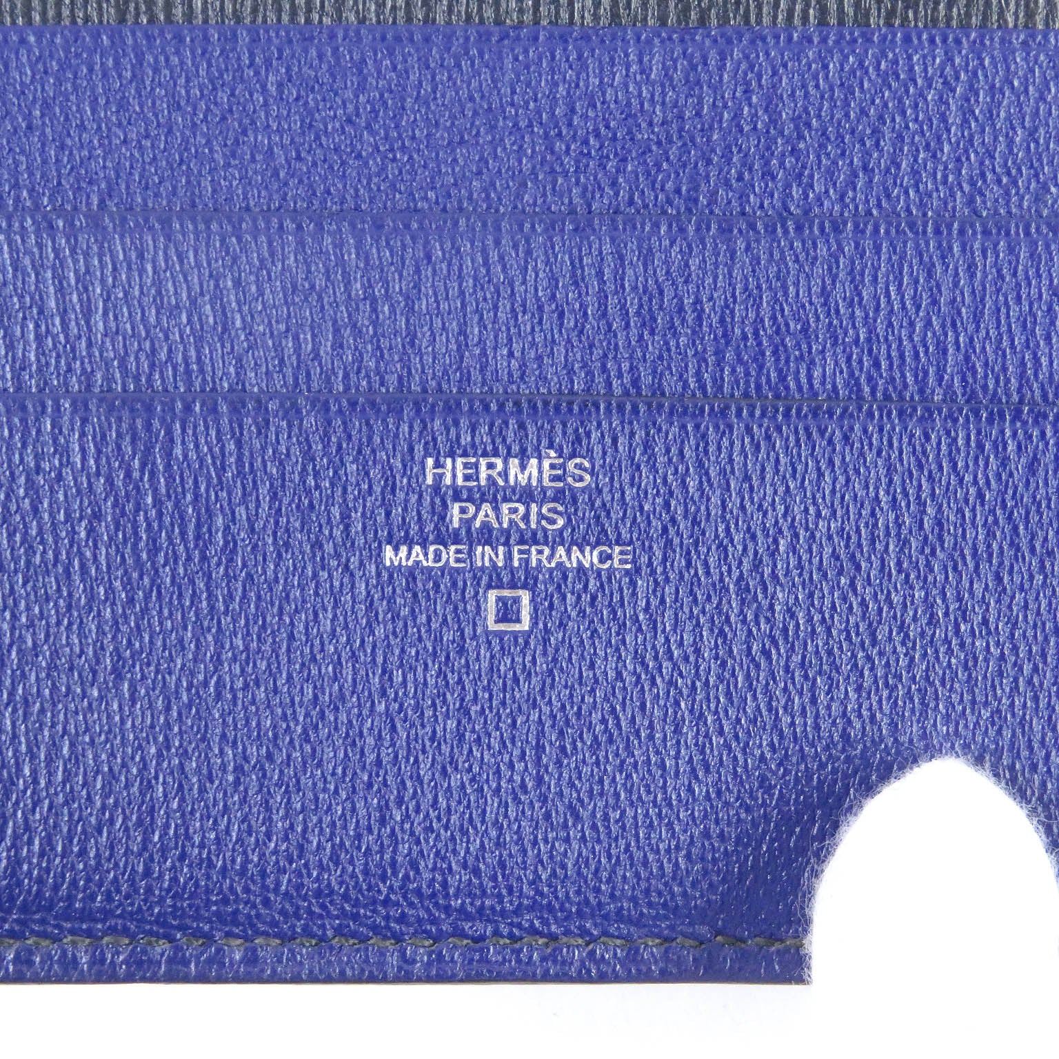 Hermes Alligator Matte Bill Holder Card Case