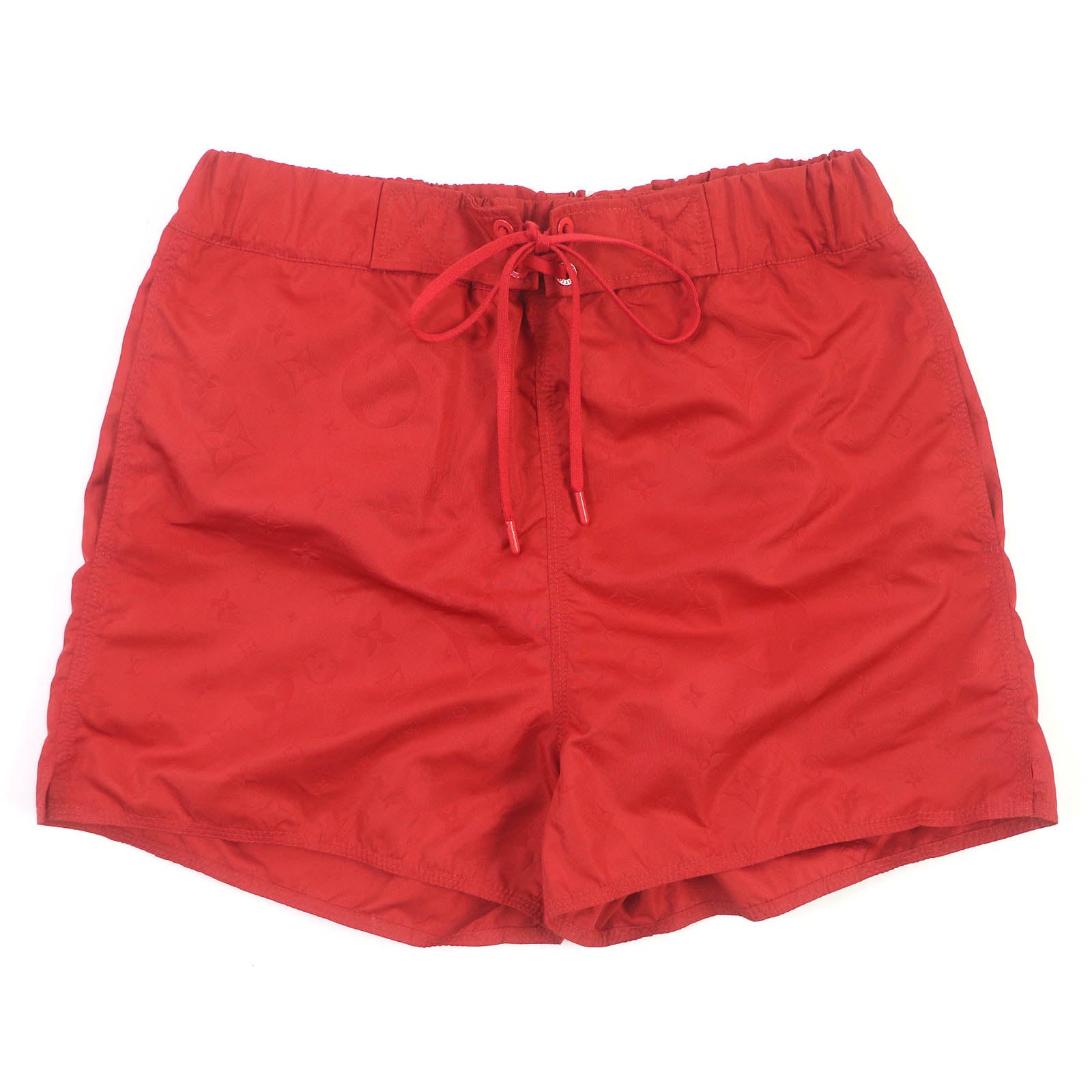 Louis Vuitton 3D Pocket Monogram Board Shorts Red S