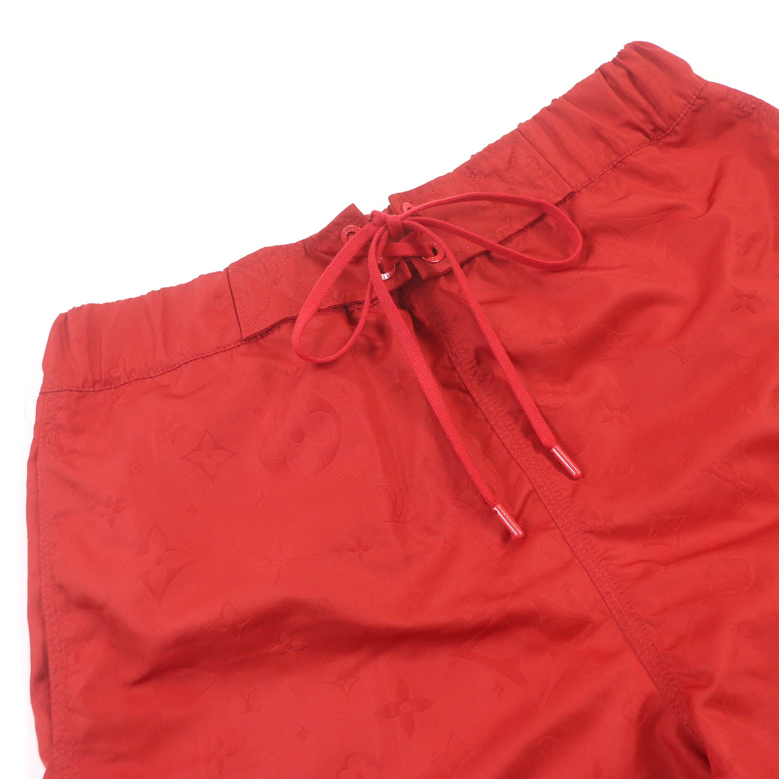 Louis Vuitton 3D Pocket Monogram Board Shorts Red S