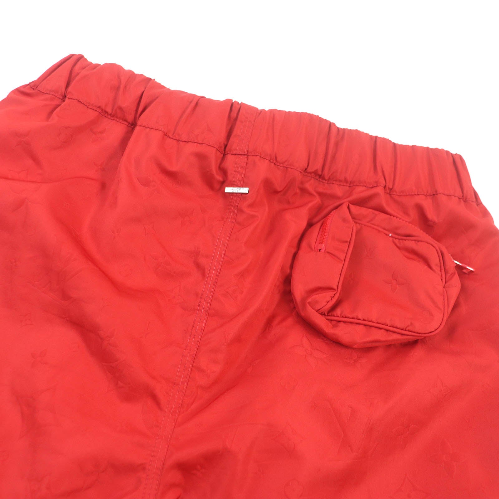 Louis Vuitton 3D Pocket Monogram Board Shorts Red S