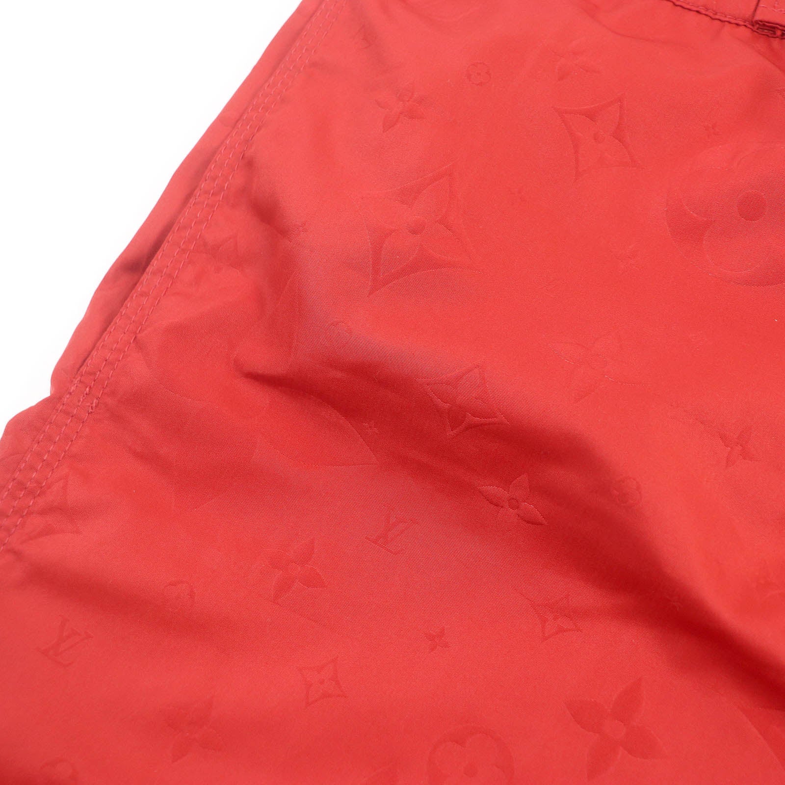 Louis Vuitton 3D Pocket Monogram Board Shorts Red S