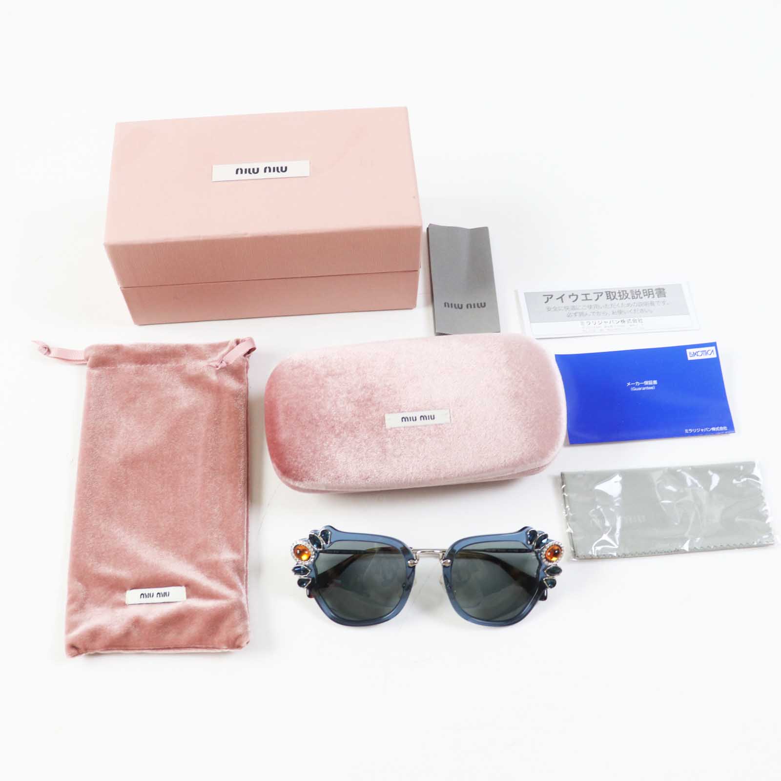 Miu Miu SMU03S Oval Frame Sunglasses