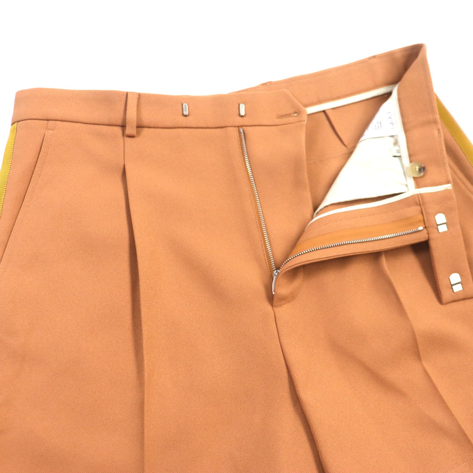 Gucci Adidas Polyester Logo Shorts Brown