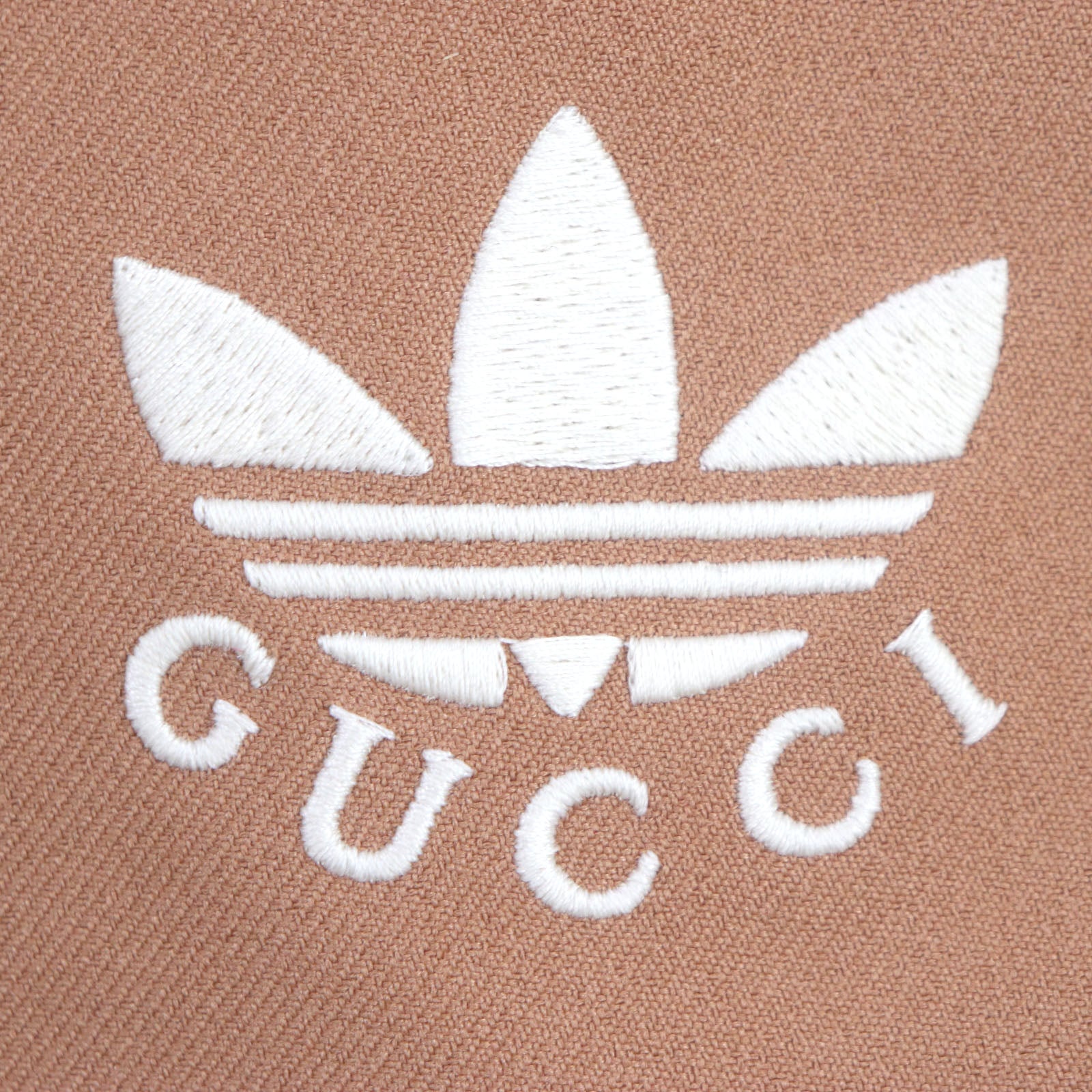 Gucci Adidas Polyester Logo Shorts Brown