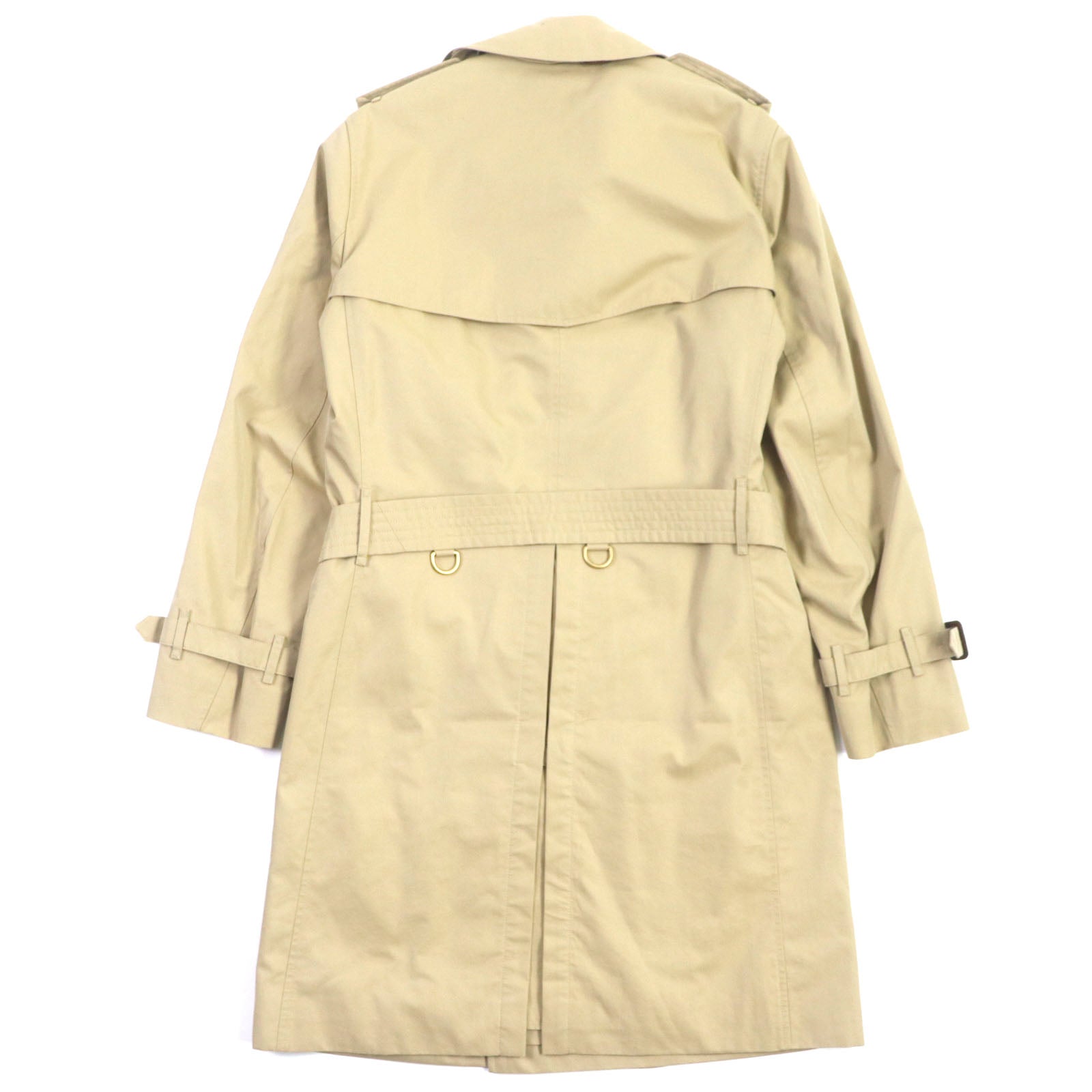 Burberry Chelsea Cotton Trench Coat Beige 44