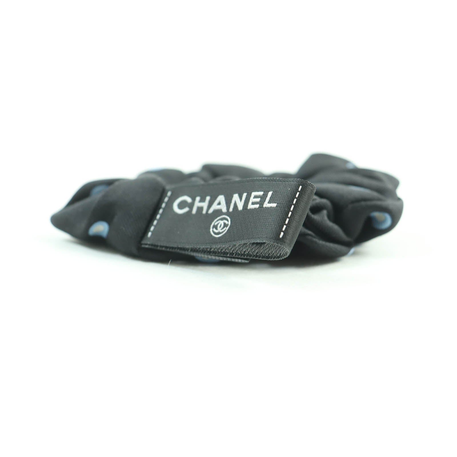 Chanel Silk COCO Mark Scrunchie Hair Accessory