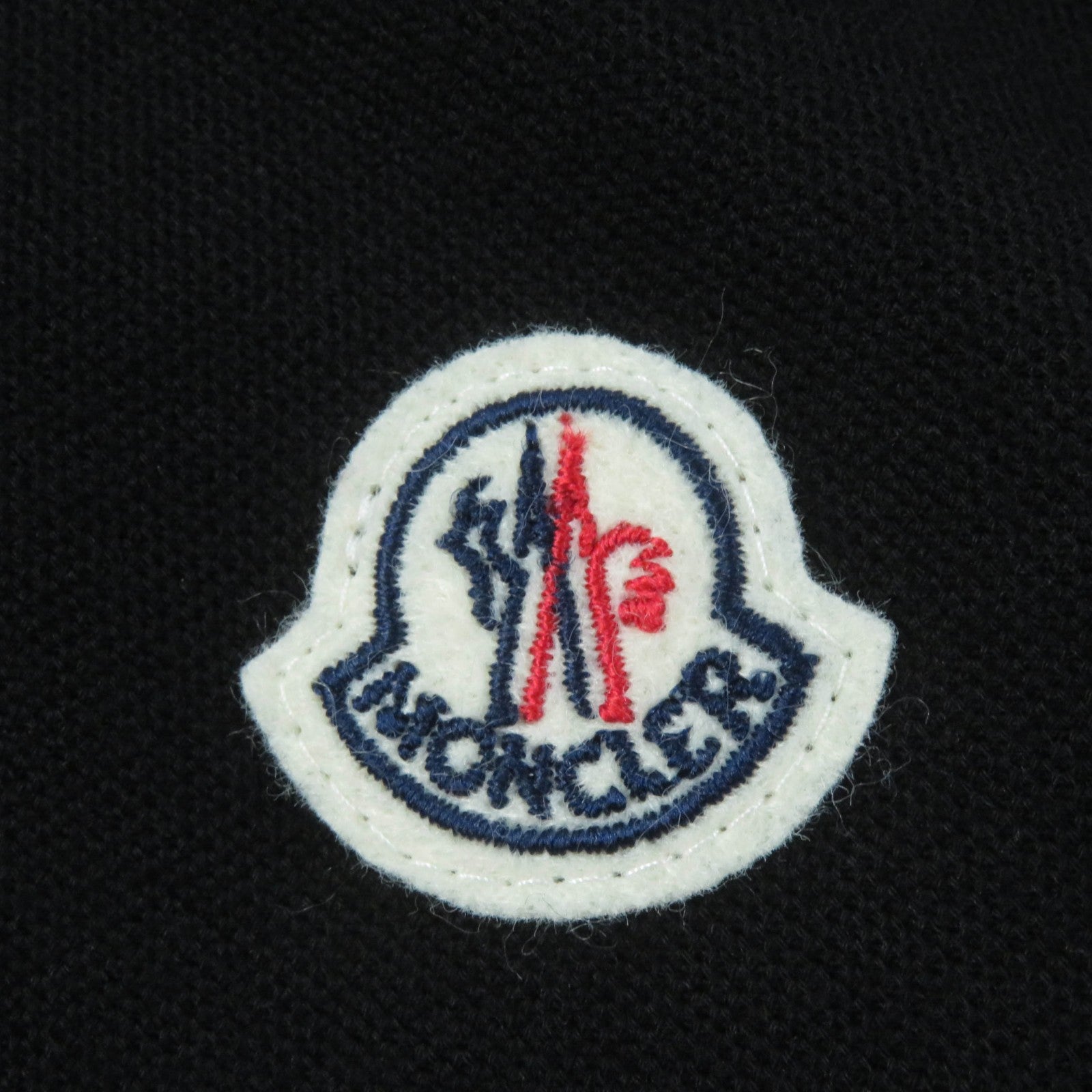 Moncler Cotton Polo Shirt Black S Women