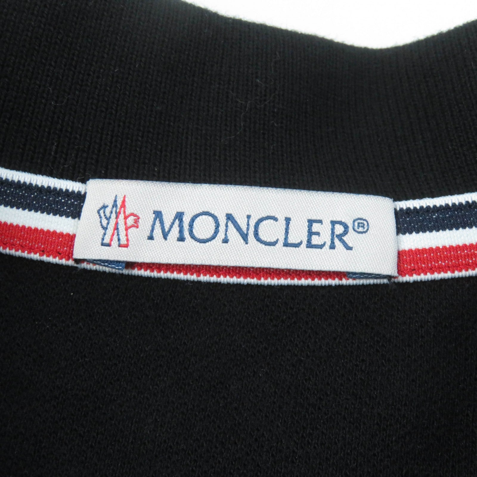 Moncler Cotton Polo Shirt Black S Women