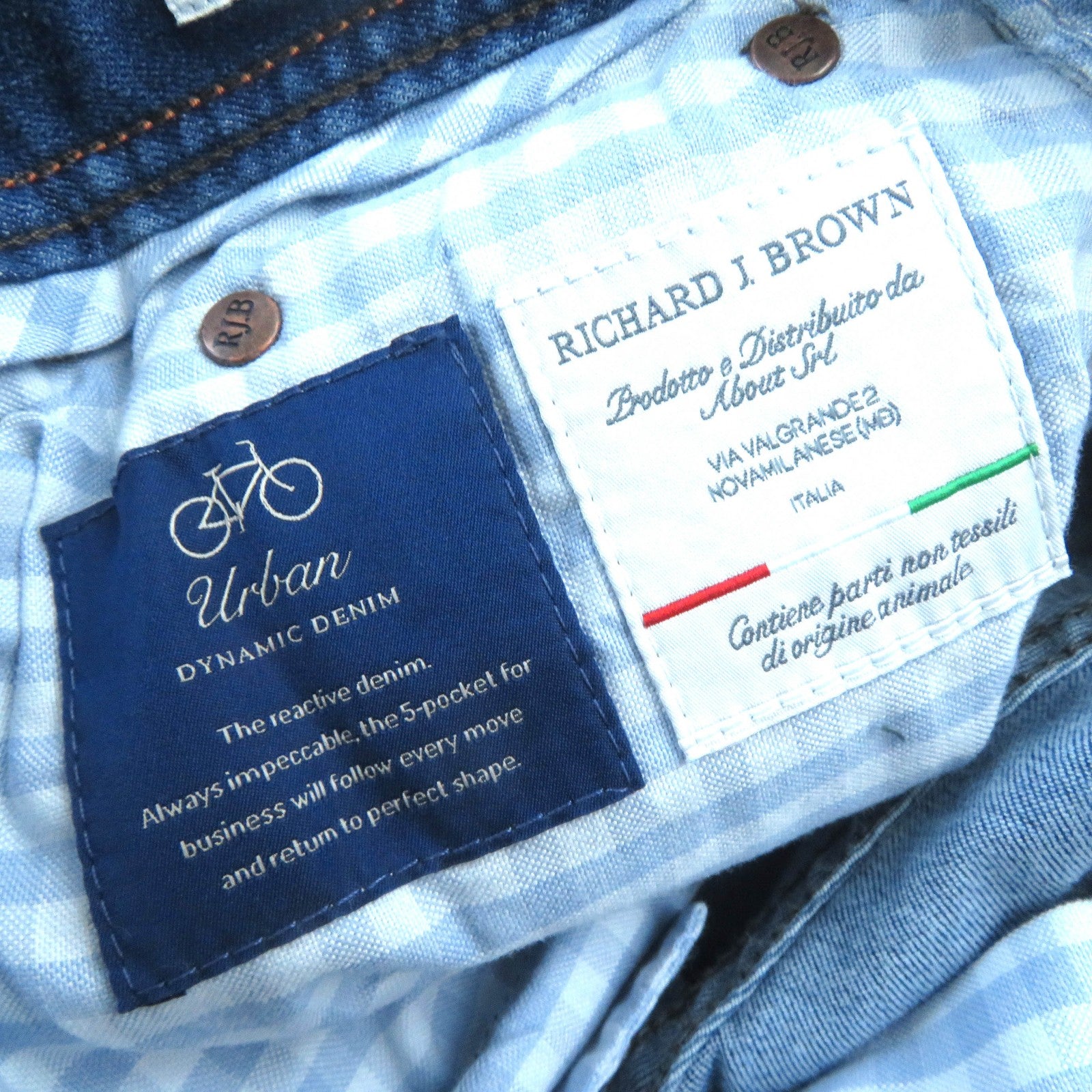 RICHARD J. BROWN T191 TOKYO Stretch Denim Pants