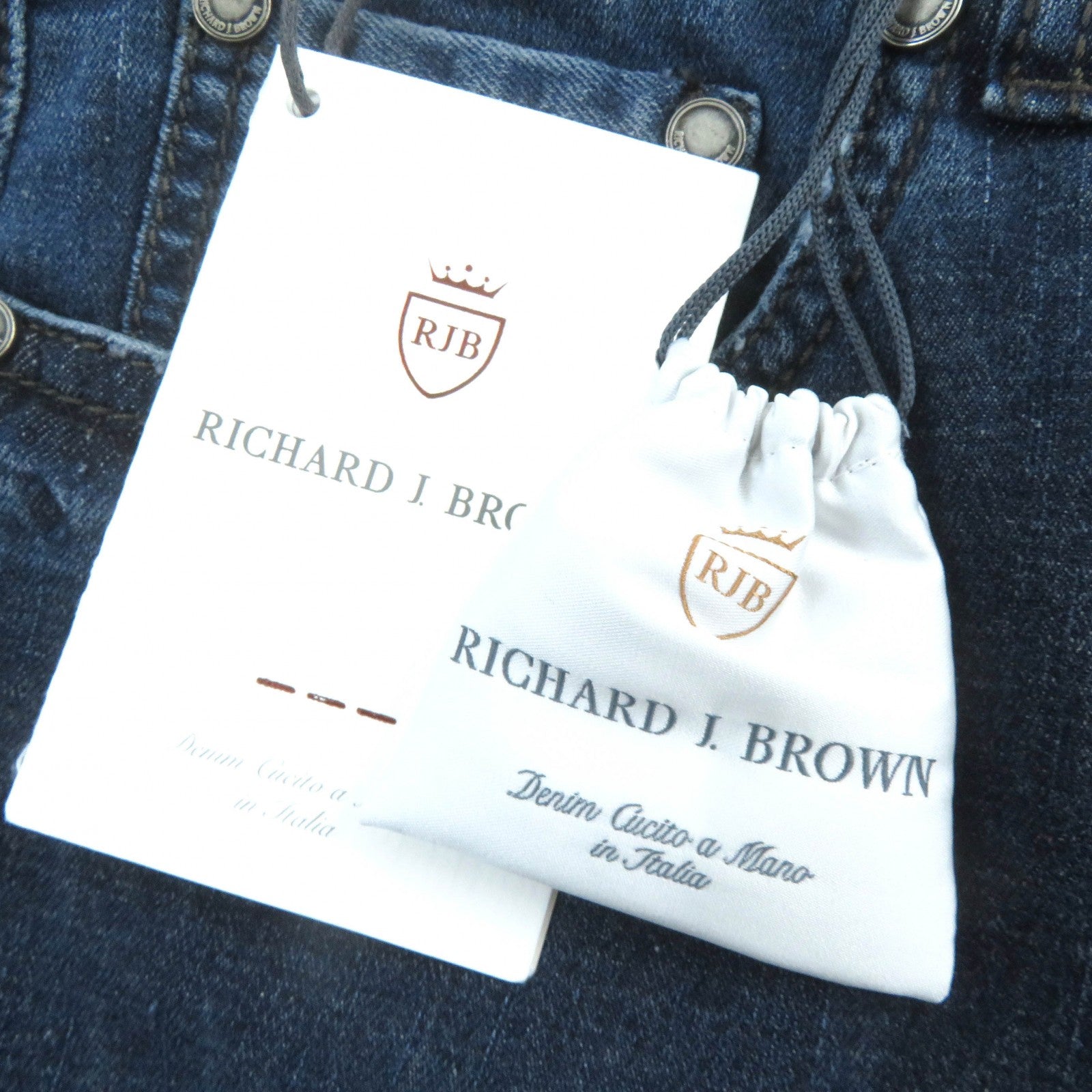 RICHARD J. BROWN T195 TOKYO Stretch Denim Pants