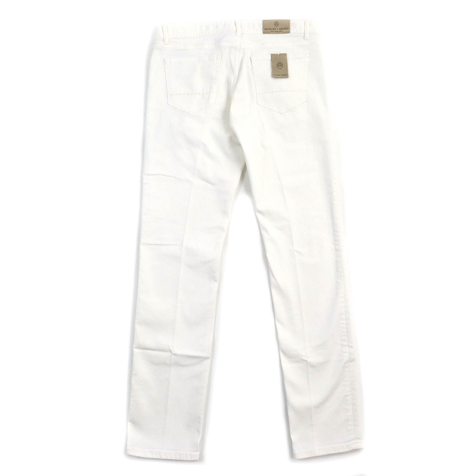 RICHARD J. BROWN T118 TOKYO Stretch Denim Pants White 34