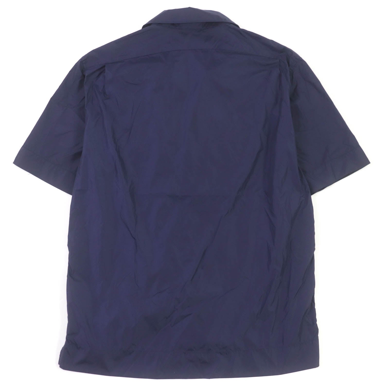 Moncler Nylon CAMICIA Shirt Navy S