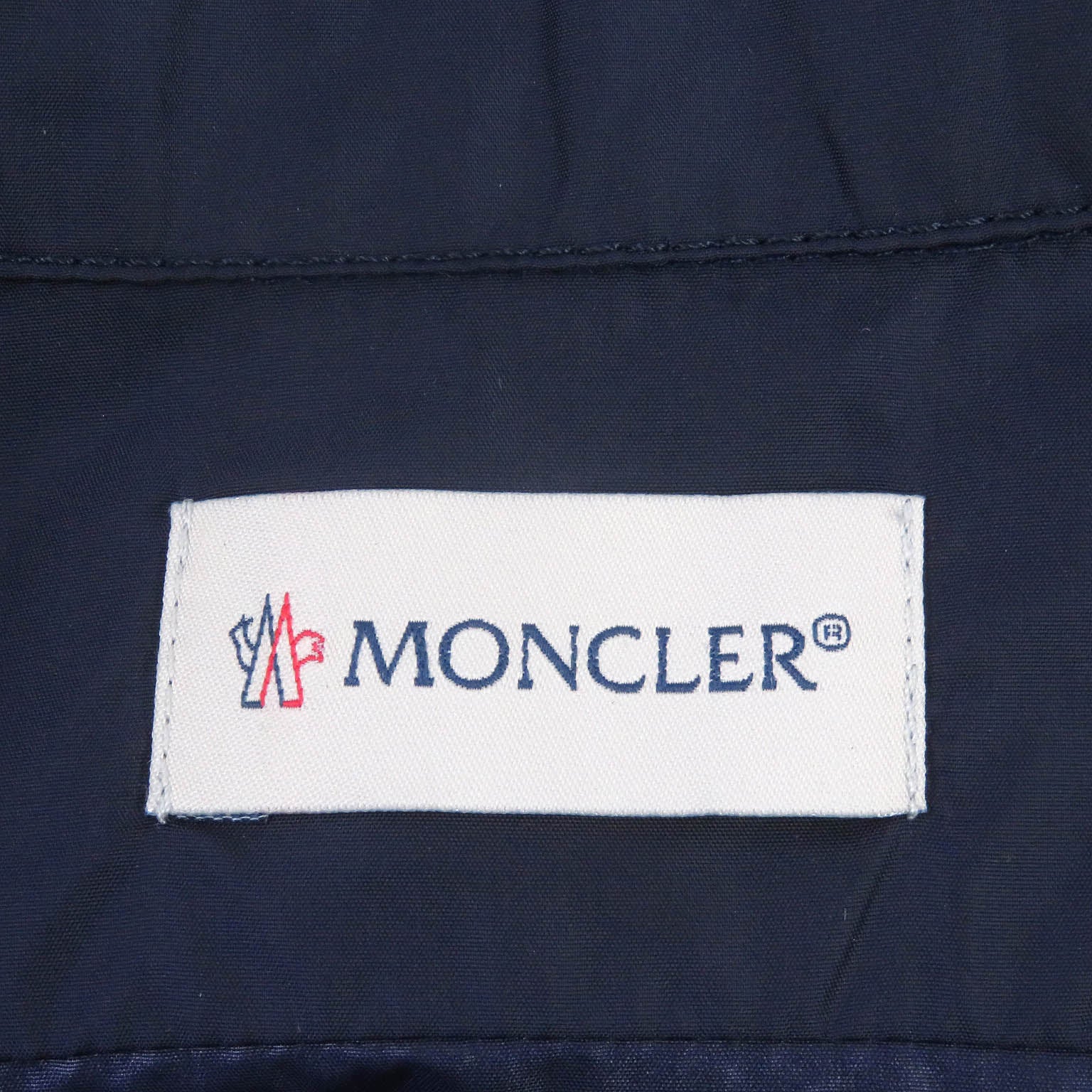 Moncler Nylon CAMICIA Shirt Navy S