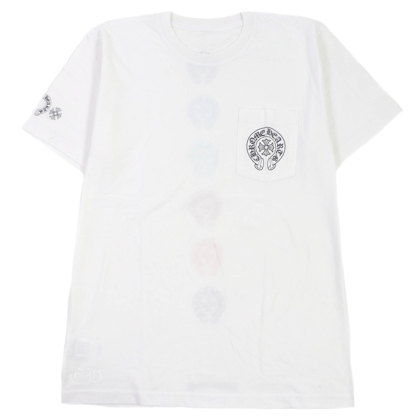 CHROME HEARTS Multicolor Horseshoe Pocket T-Shirt L