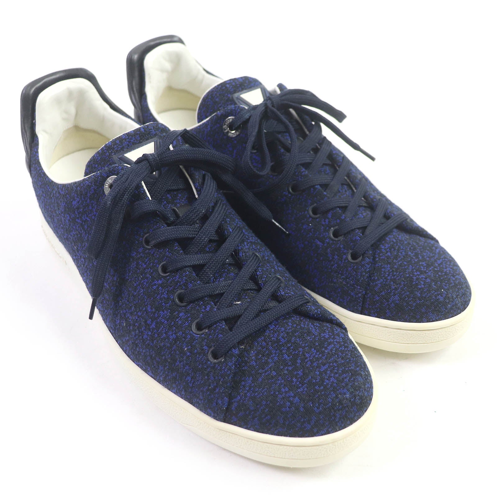 Louis Vuitton Gaston V Leather Sneakers Navy 8