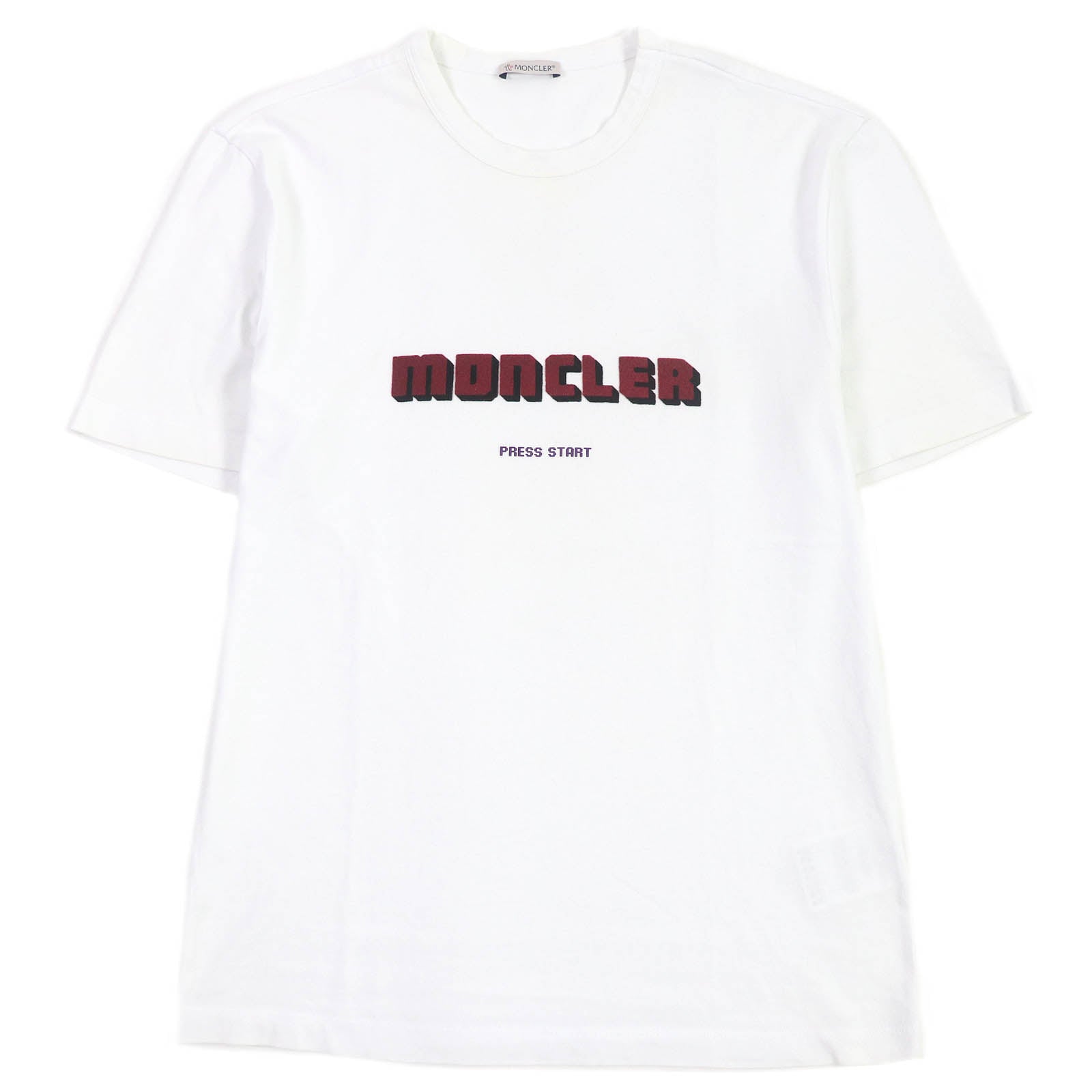 Moncler Cotton MAGLIA T-Shirt White S