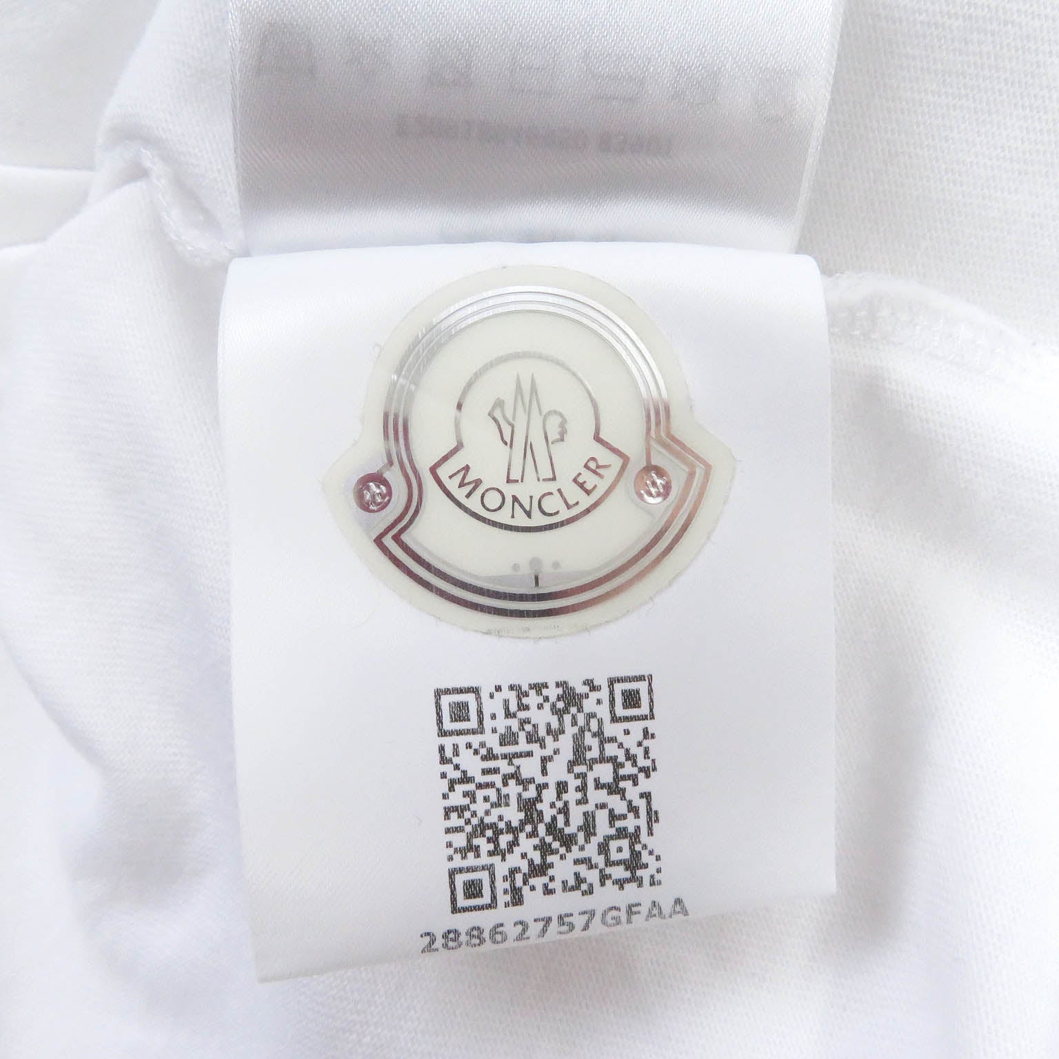 Moncler Cotton MAGLIA T-Shirt White S