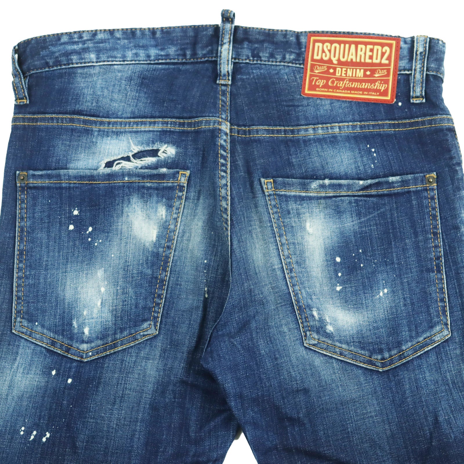 DSQUARED2 Skater Jeans Indigo Blue 46