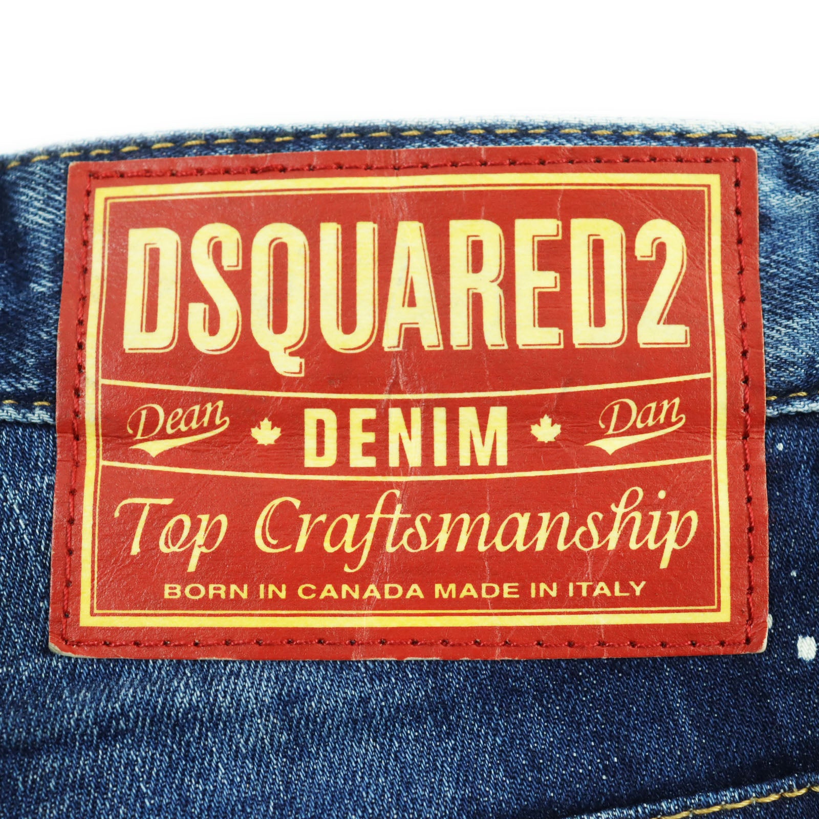 DSQUARED2 Skater Jeans Indigo Blue 46