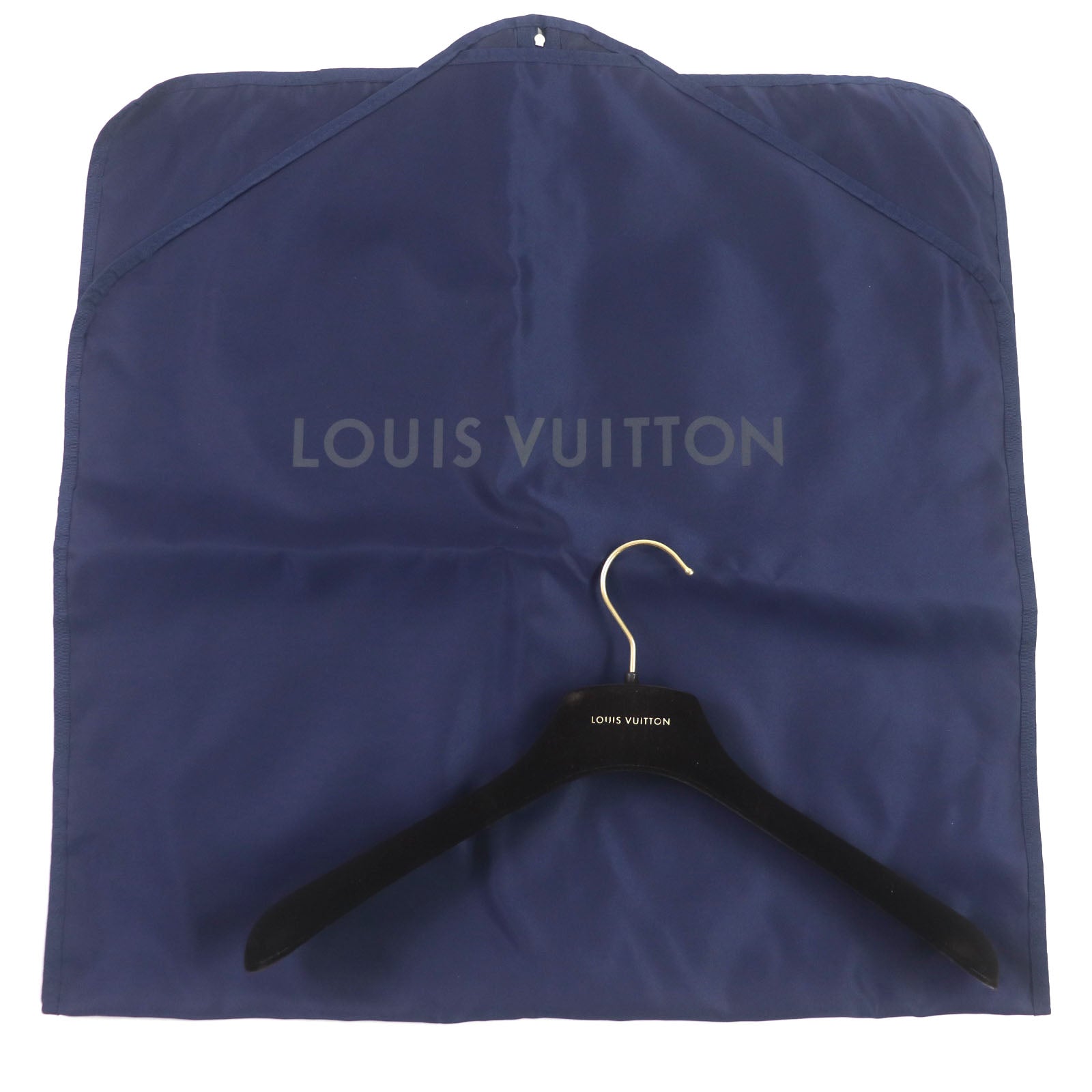 Louis Vuitton Wool Single Tailored Jacket Navy