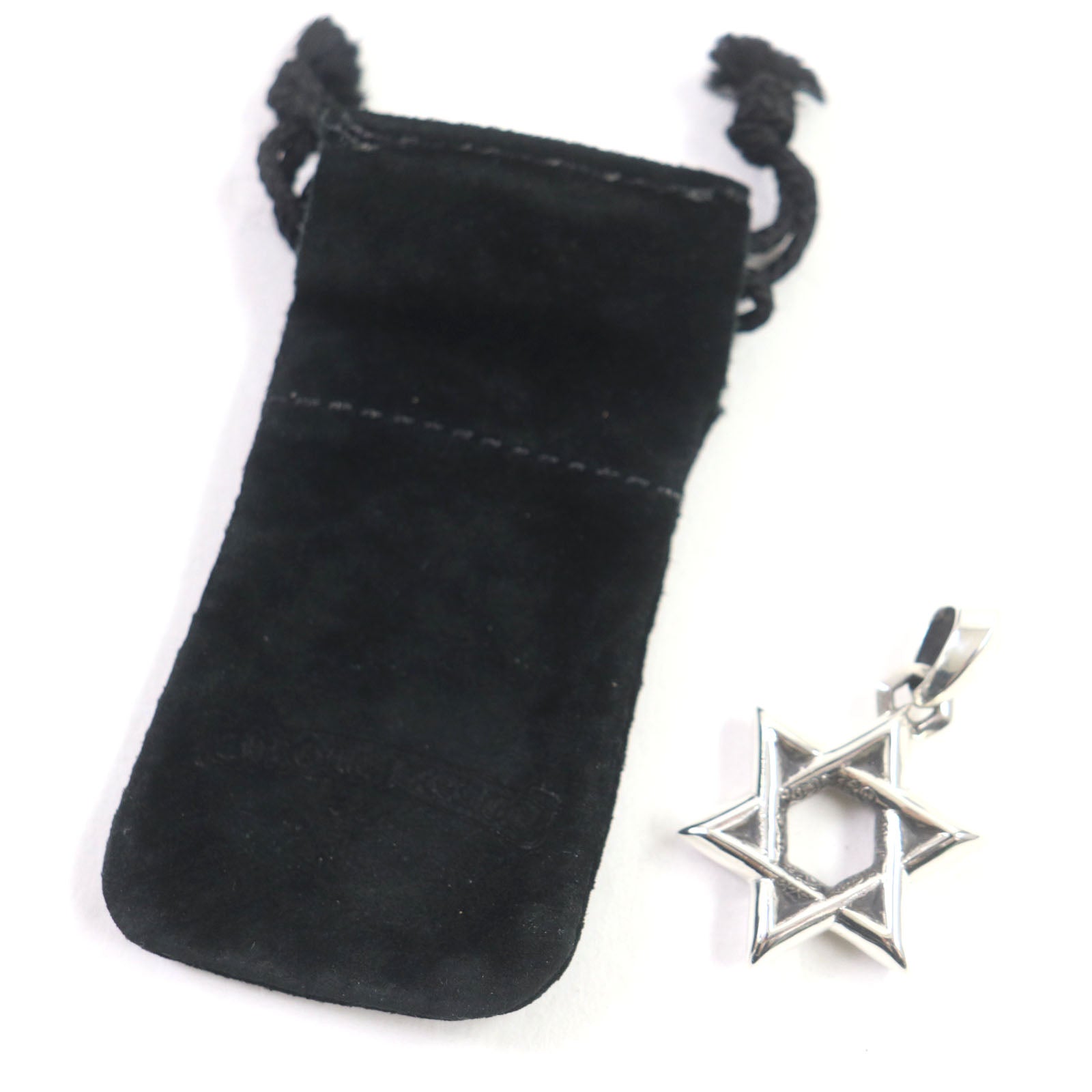 CHROME HEARTS Star of David Pendant SV925