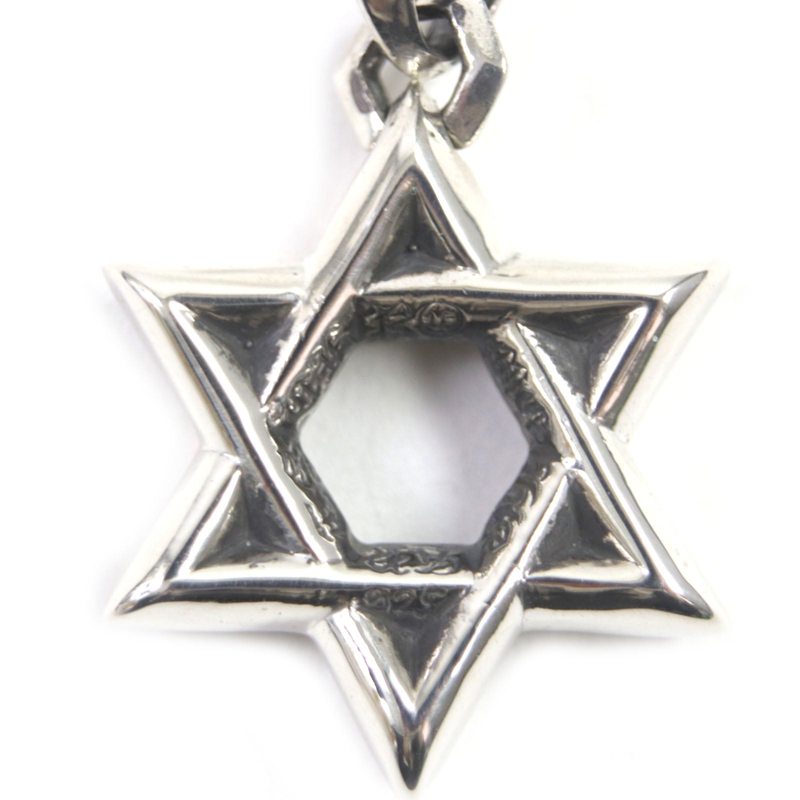 CHROME HEARTS Star of David Pendant SV925