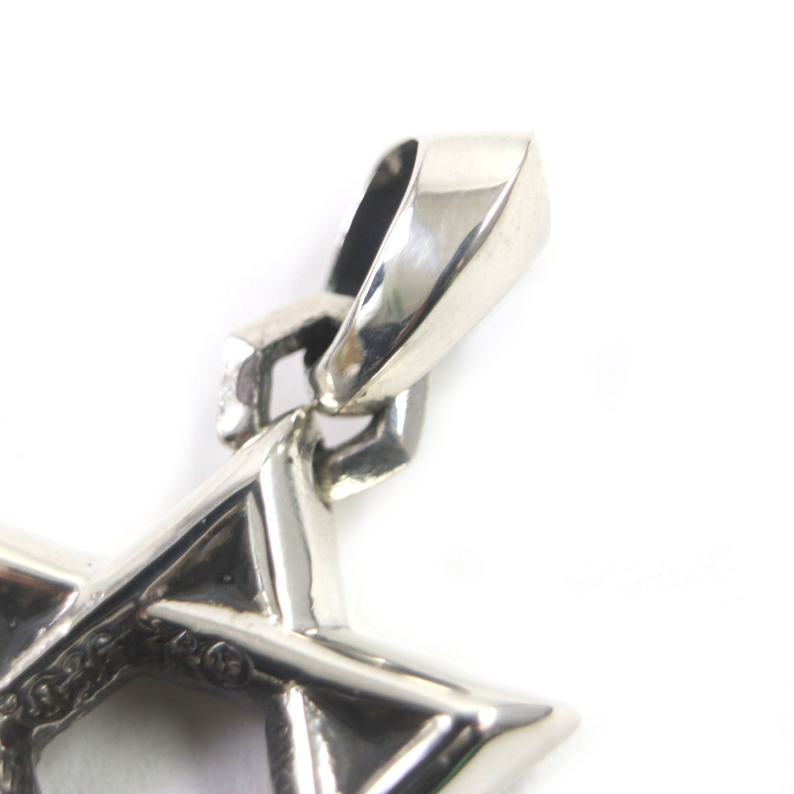 CHROME HEARTS Star of David Pendant SV925