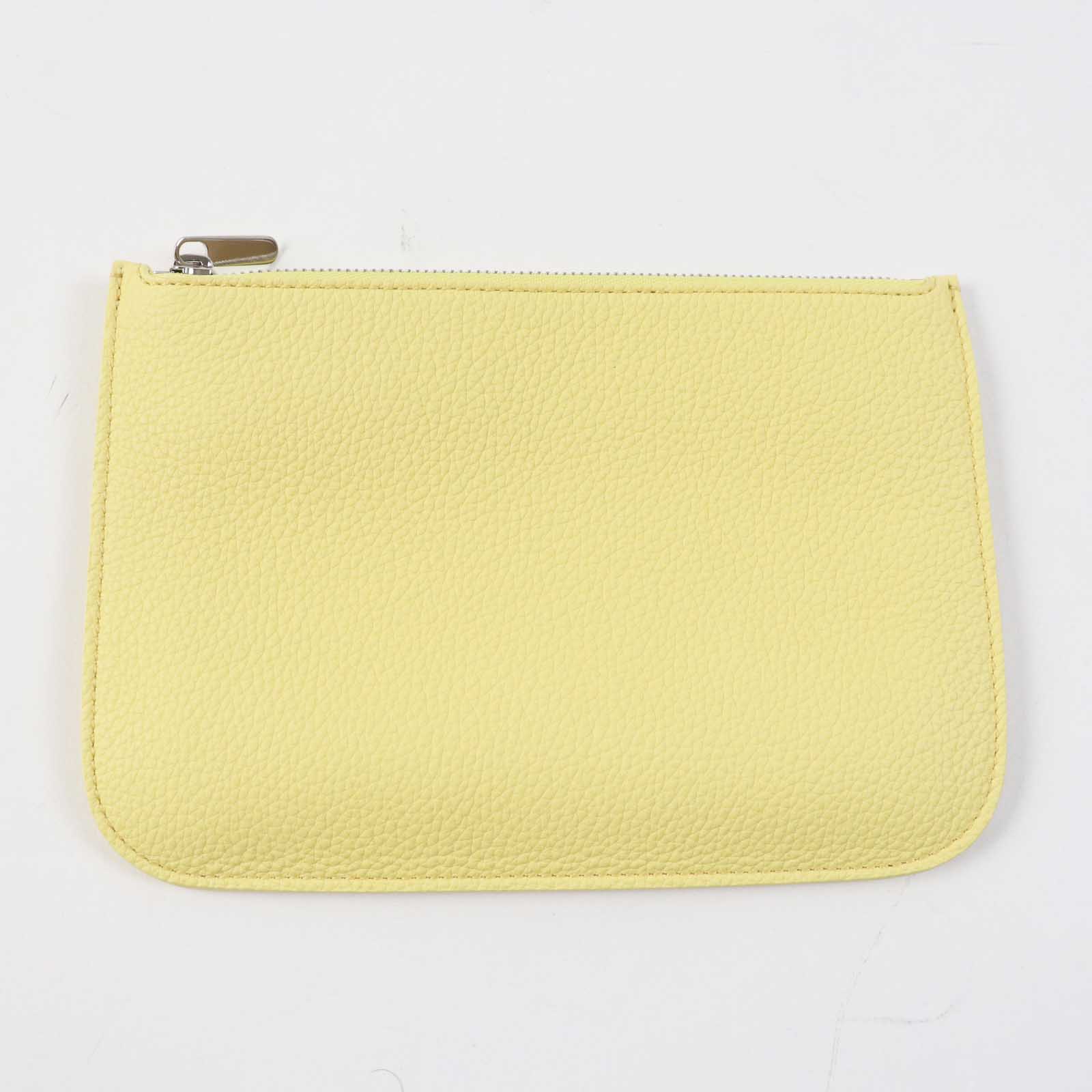 Loro Piana Leather 2WAY Handbag Yellow