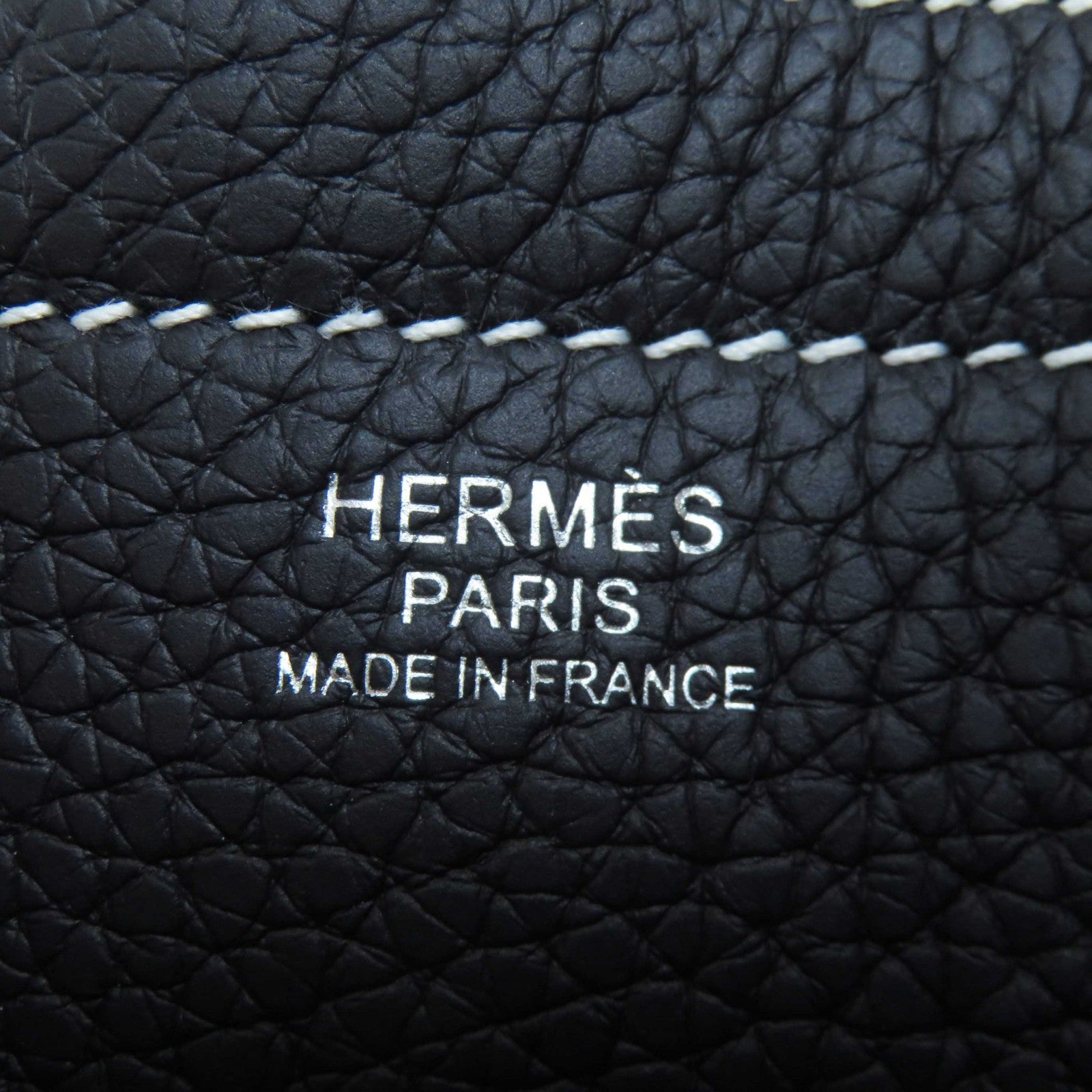 Hermes Cabasselier 31 Clemence Tote Bag