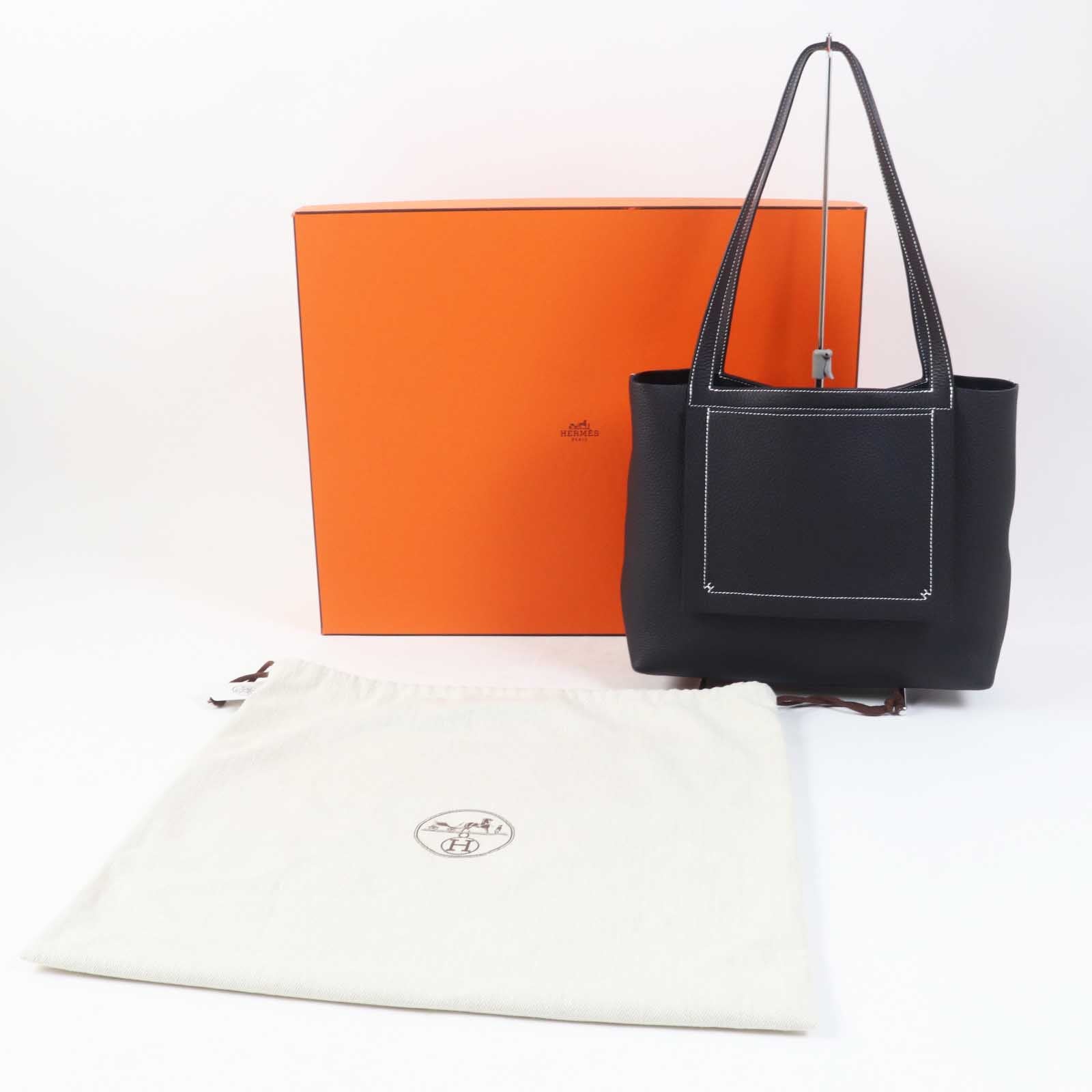 Hermes Cabasselier 31 Clemence Tote Bag