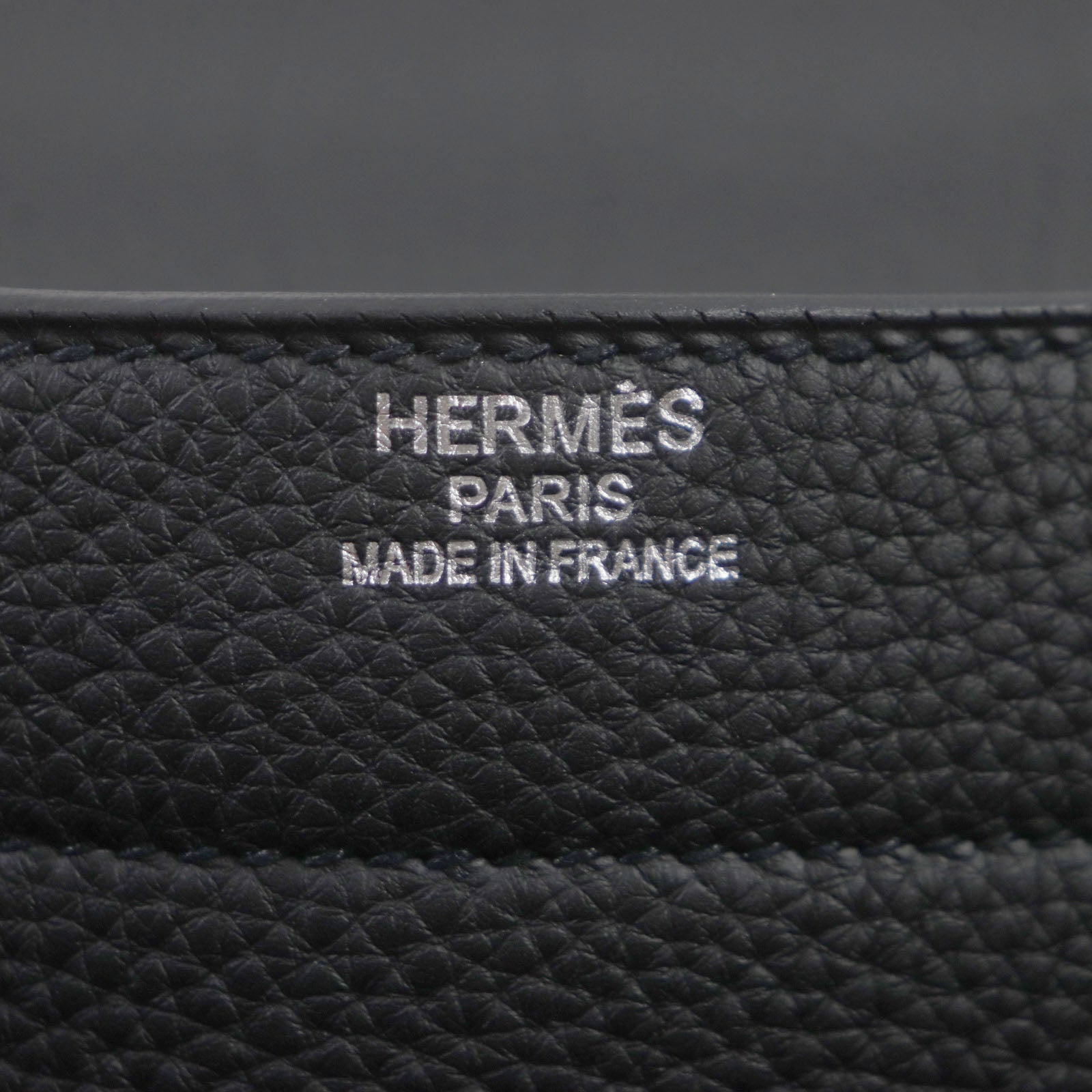 HERMES Sac Adepeche 38 Togo Leather Briefcase