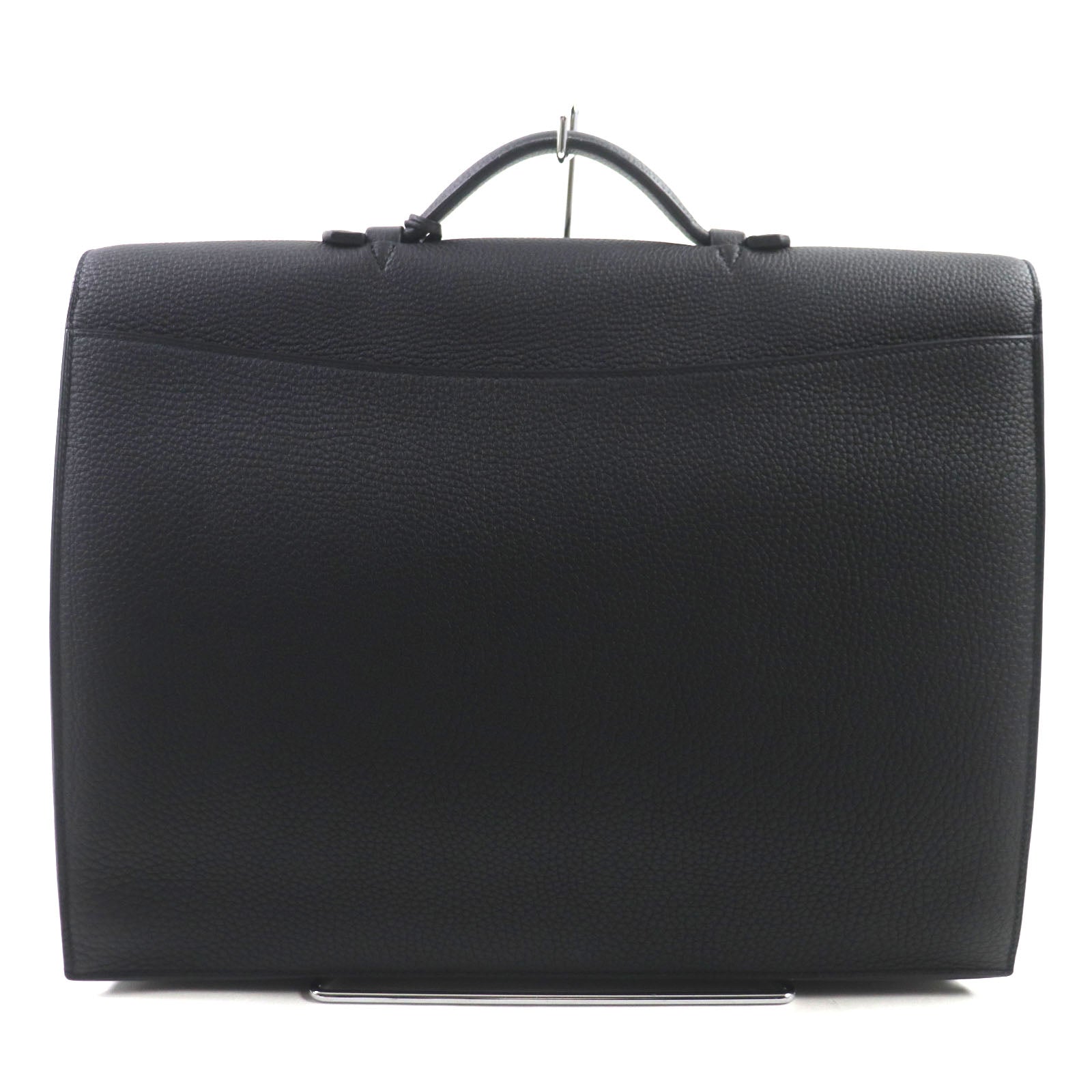 HERMES Sac Adepeche 38 Togo Leather Briefcase