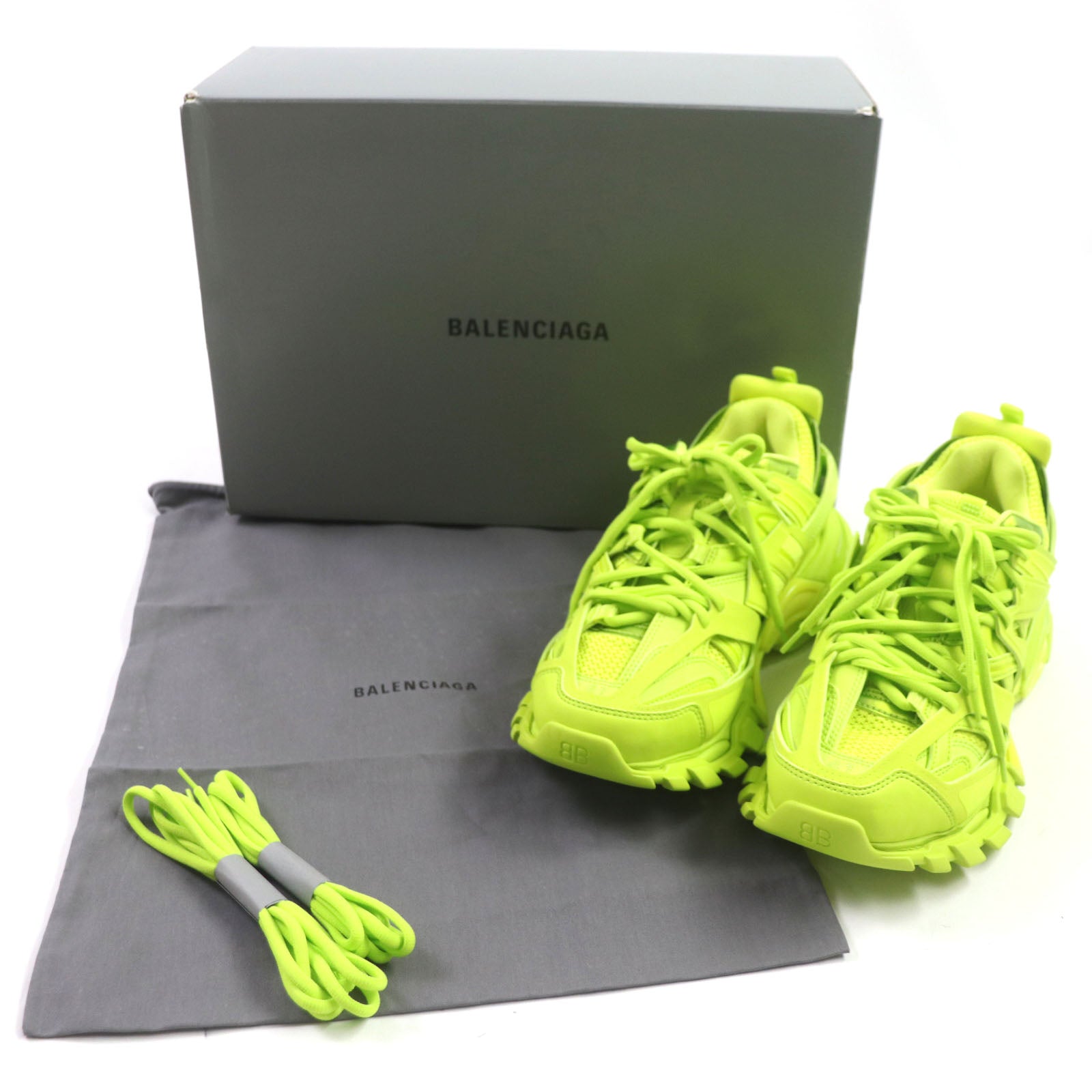 Balenciaga Track Trainer Sneakers Lime