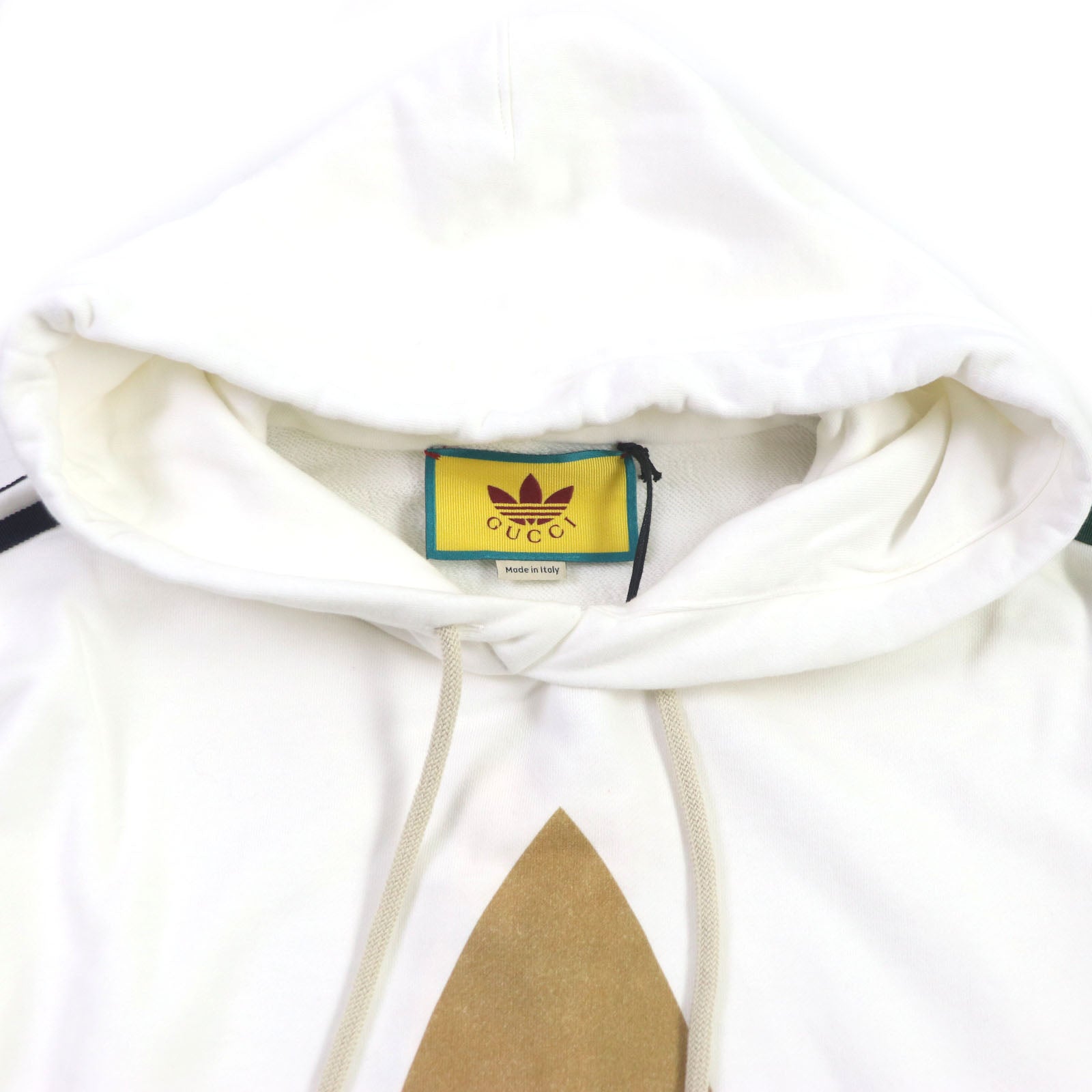 GUCCI adidas 722967 Cotton Hoodie White S