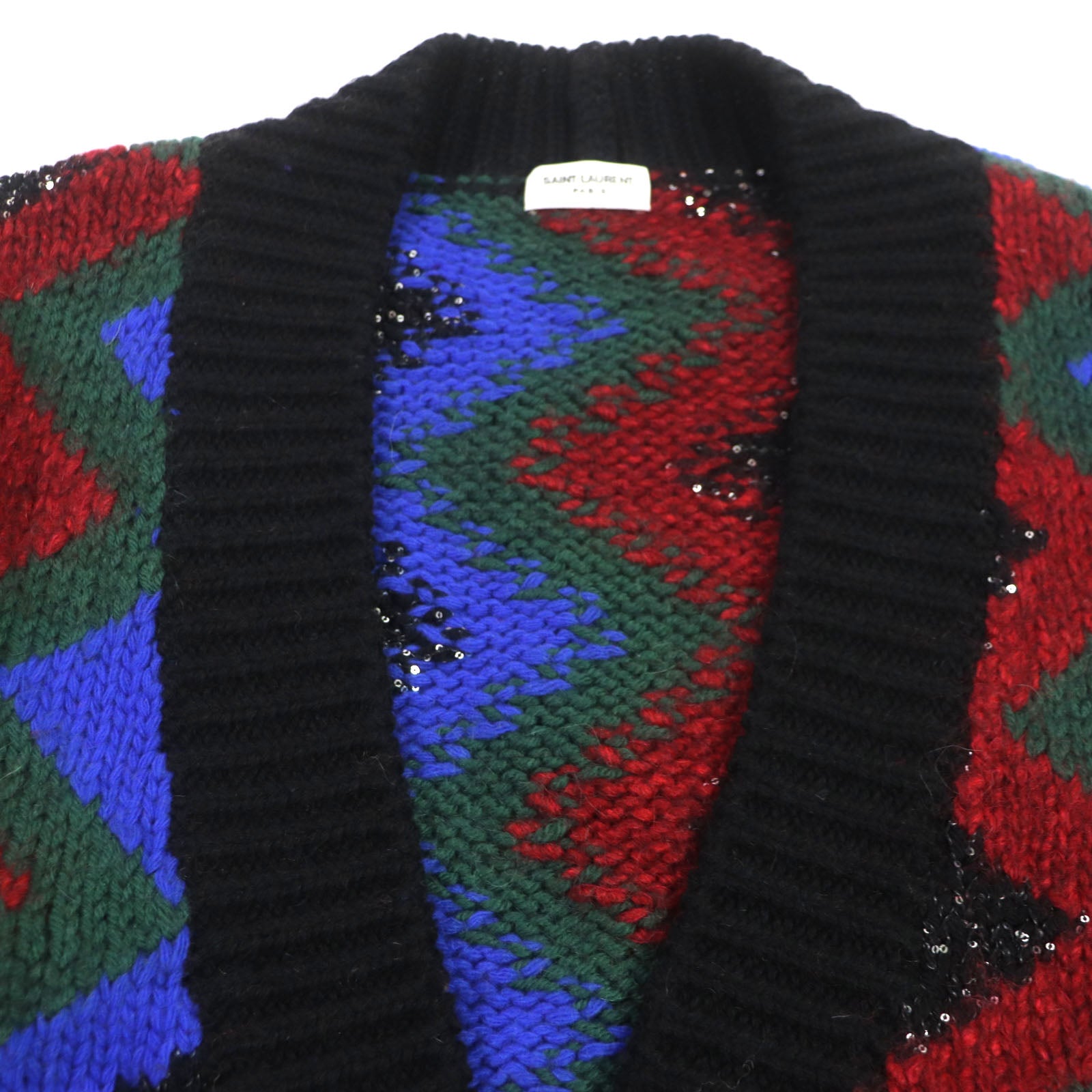 Saint Laurent Wool Blend Cardigan XL