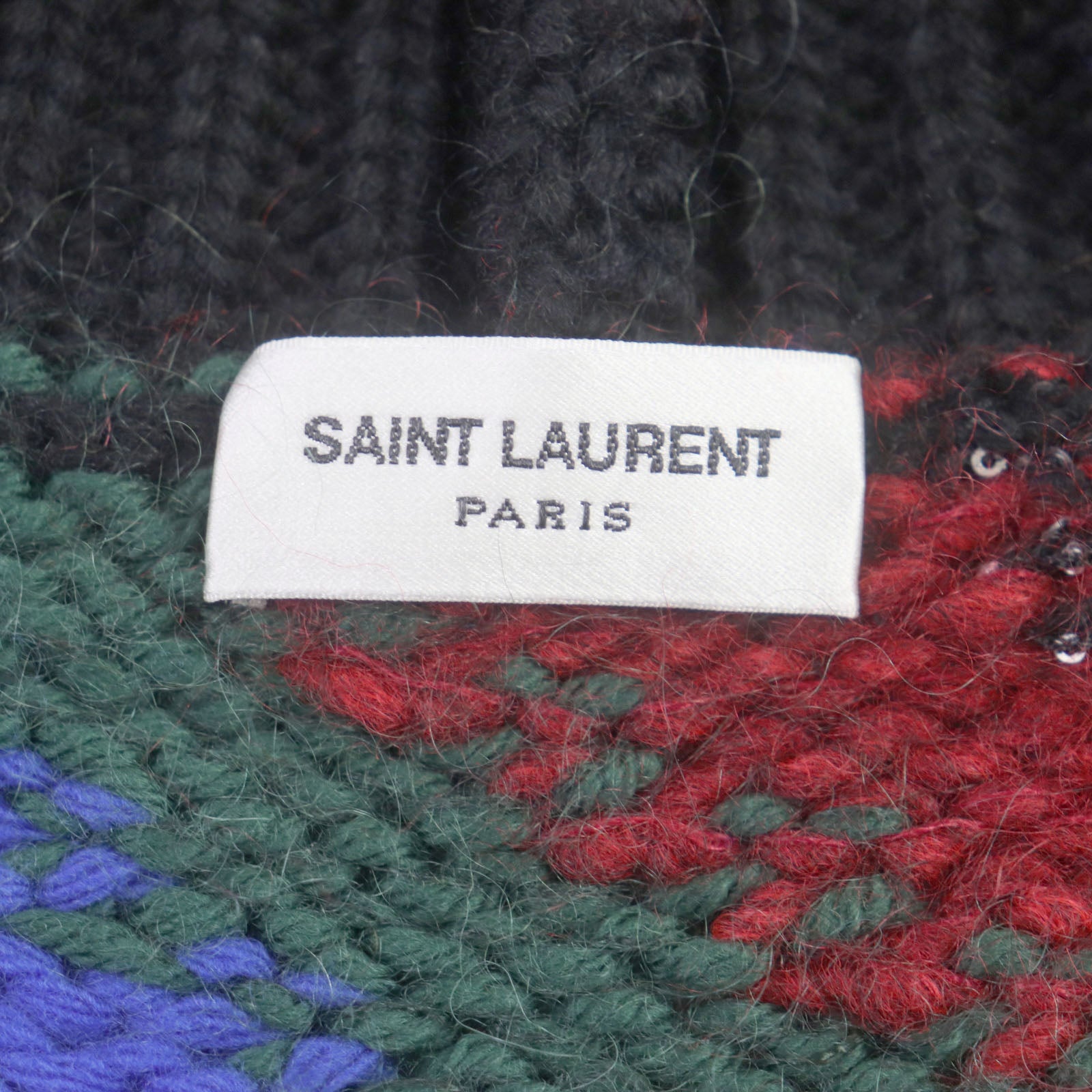 Saint Laurent Wool Blend Cardigan XL