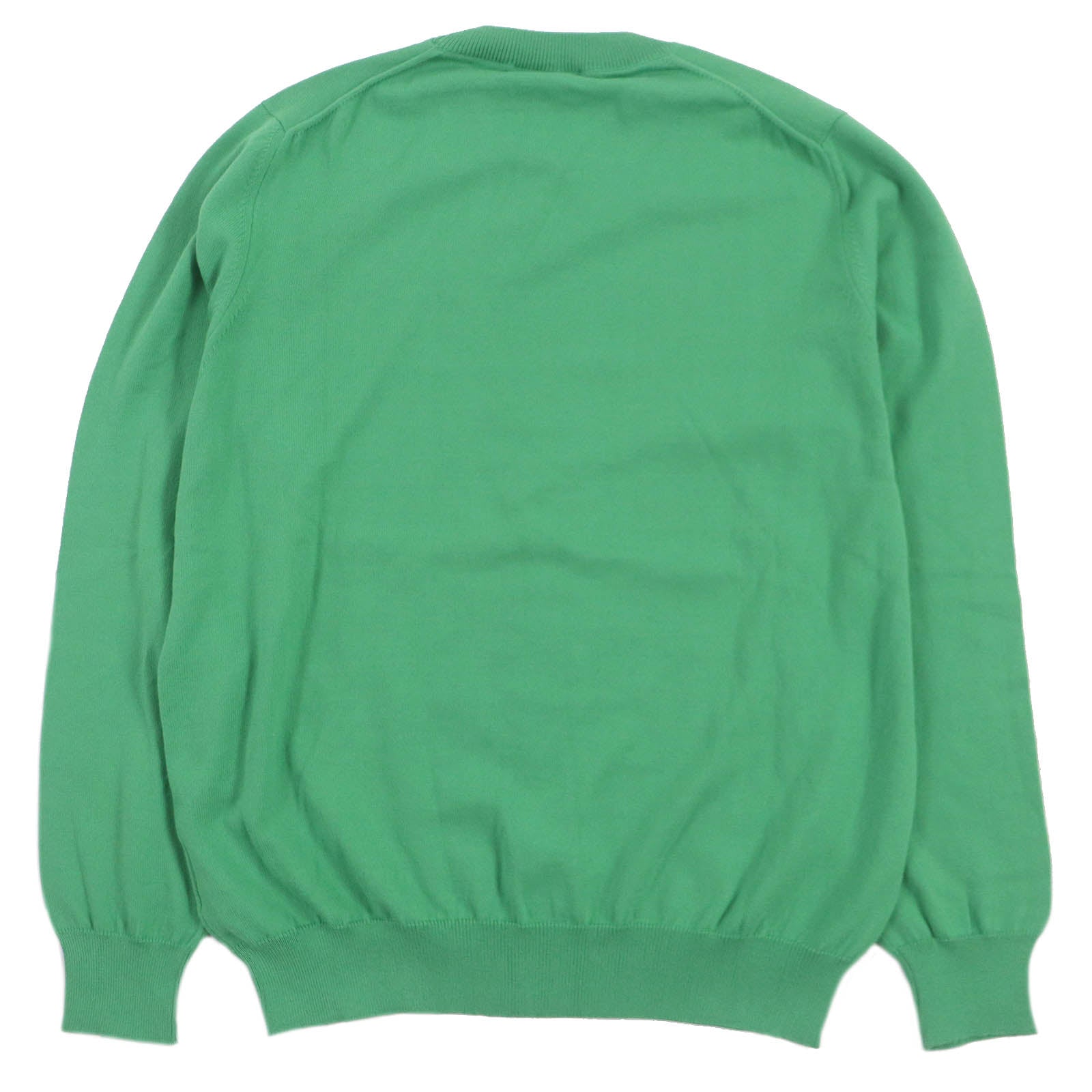 Settefili Cashmere Cotton Crew Neck Sweater Green