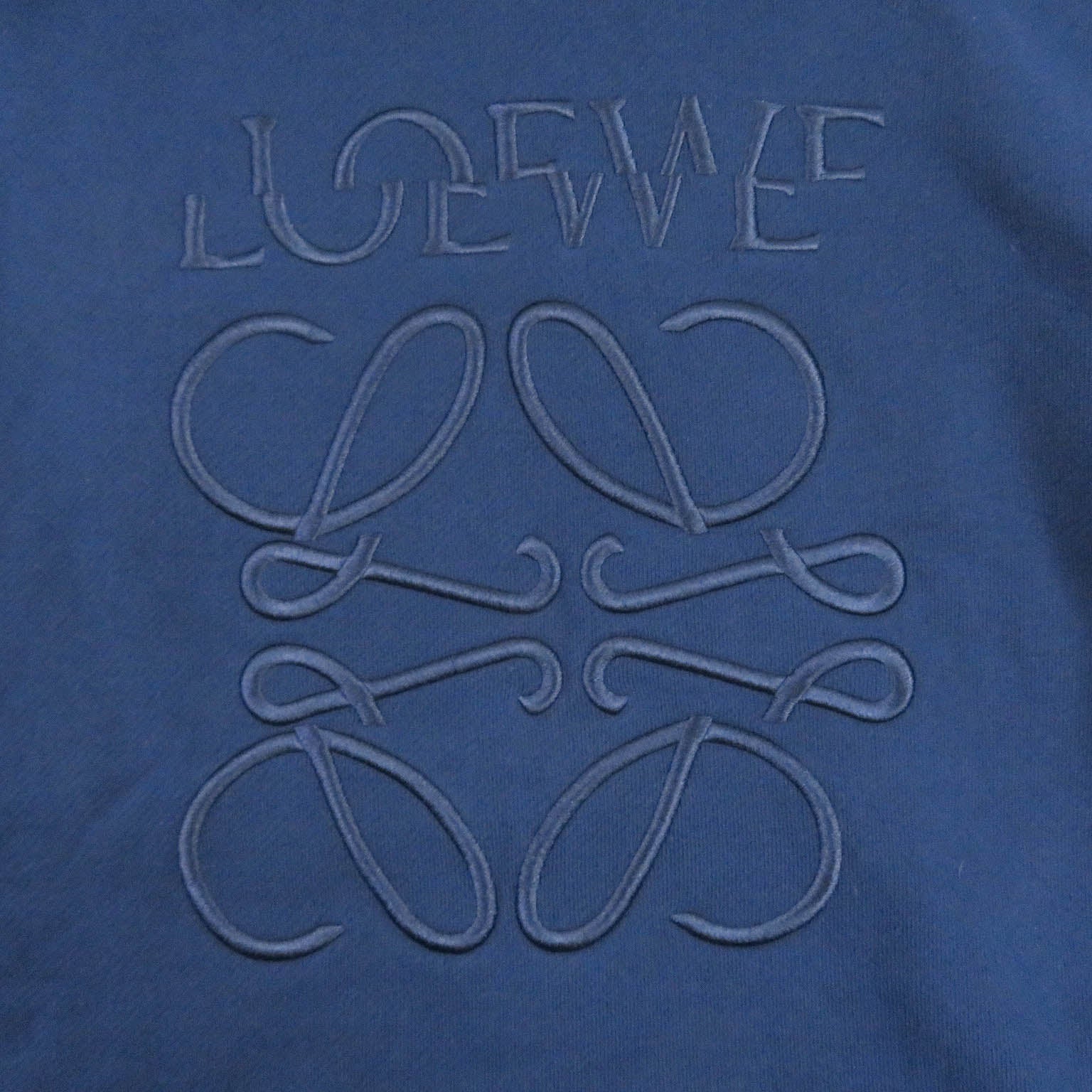 Loewe Anagram Embroidered Relaxed Fit Hoodie